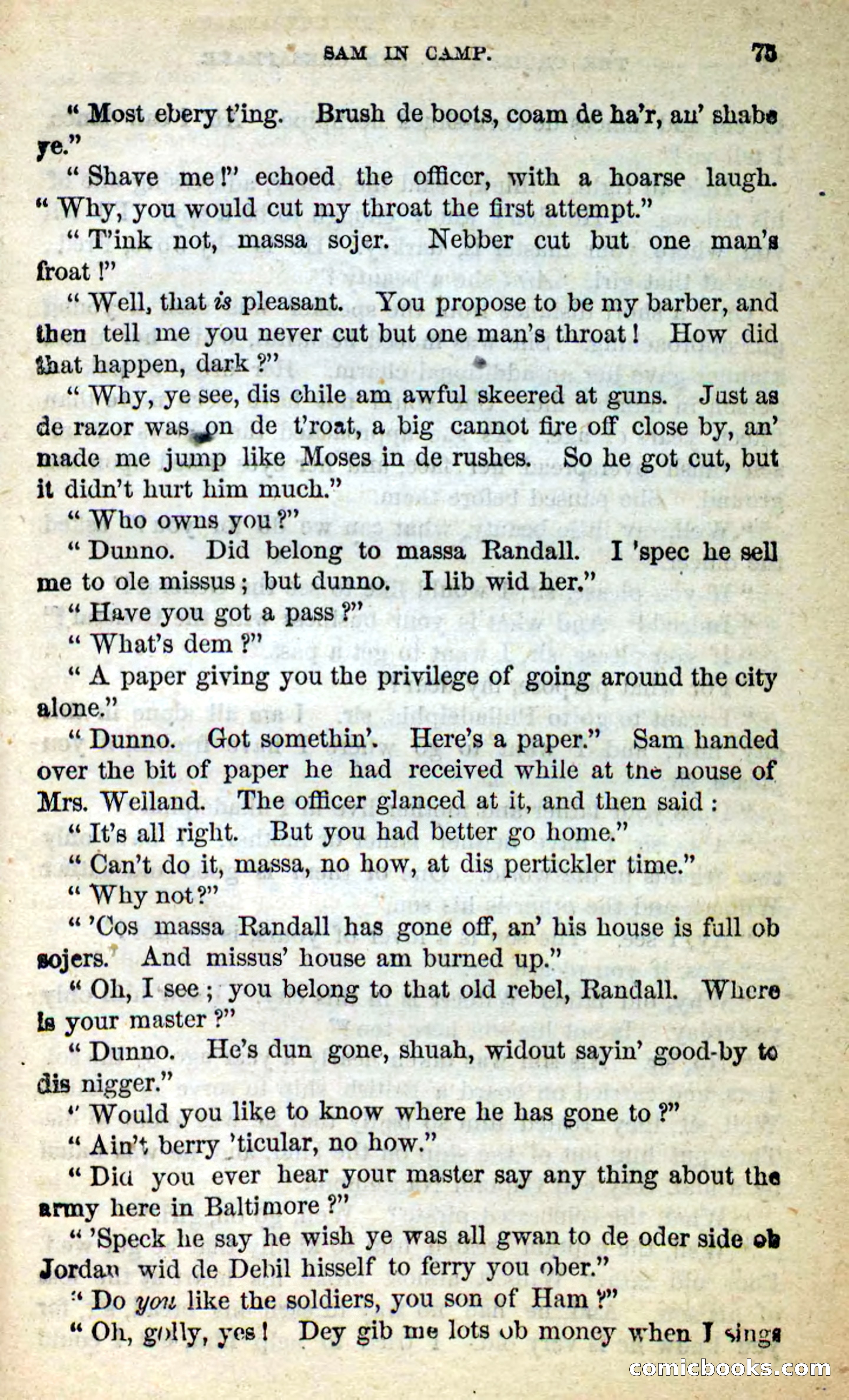 Beadle's New Dime Novels: The Privateer — page 69 of 98