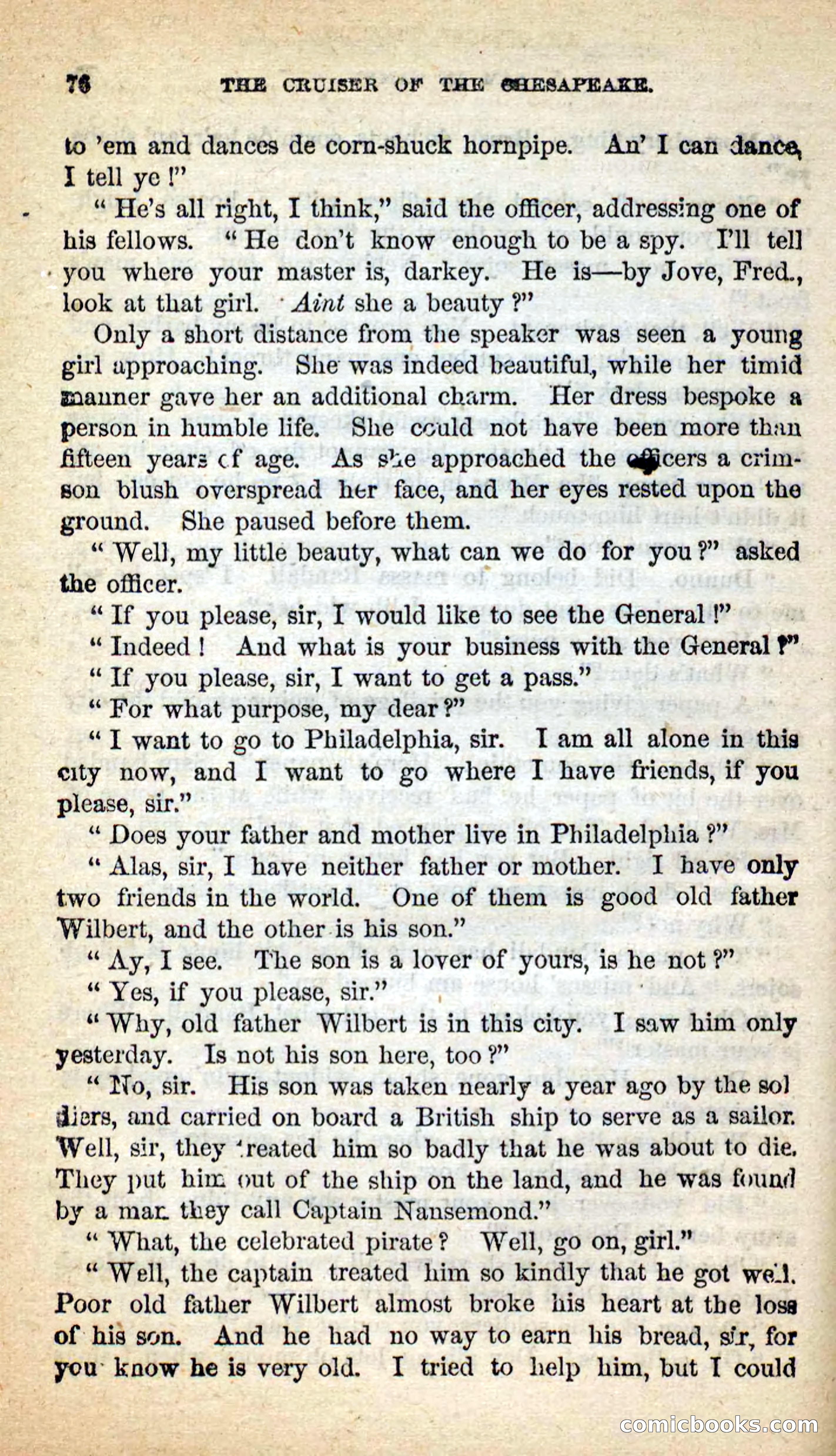 Beadle's New Dime Novels: The Privateer — page 70 of 98
