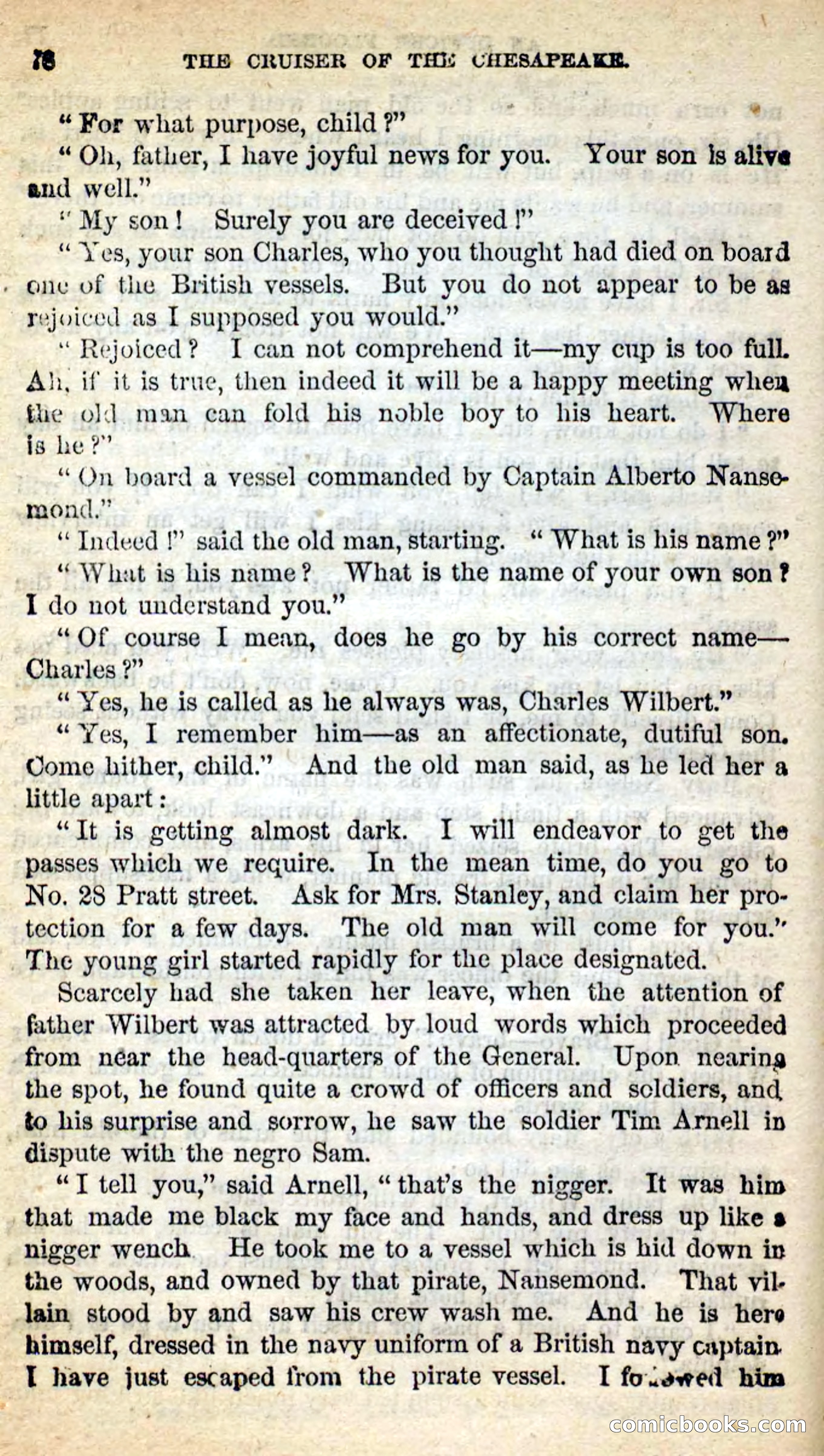 Beadle's New Dime Novels: The Privateer — page 72 of 98