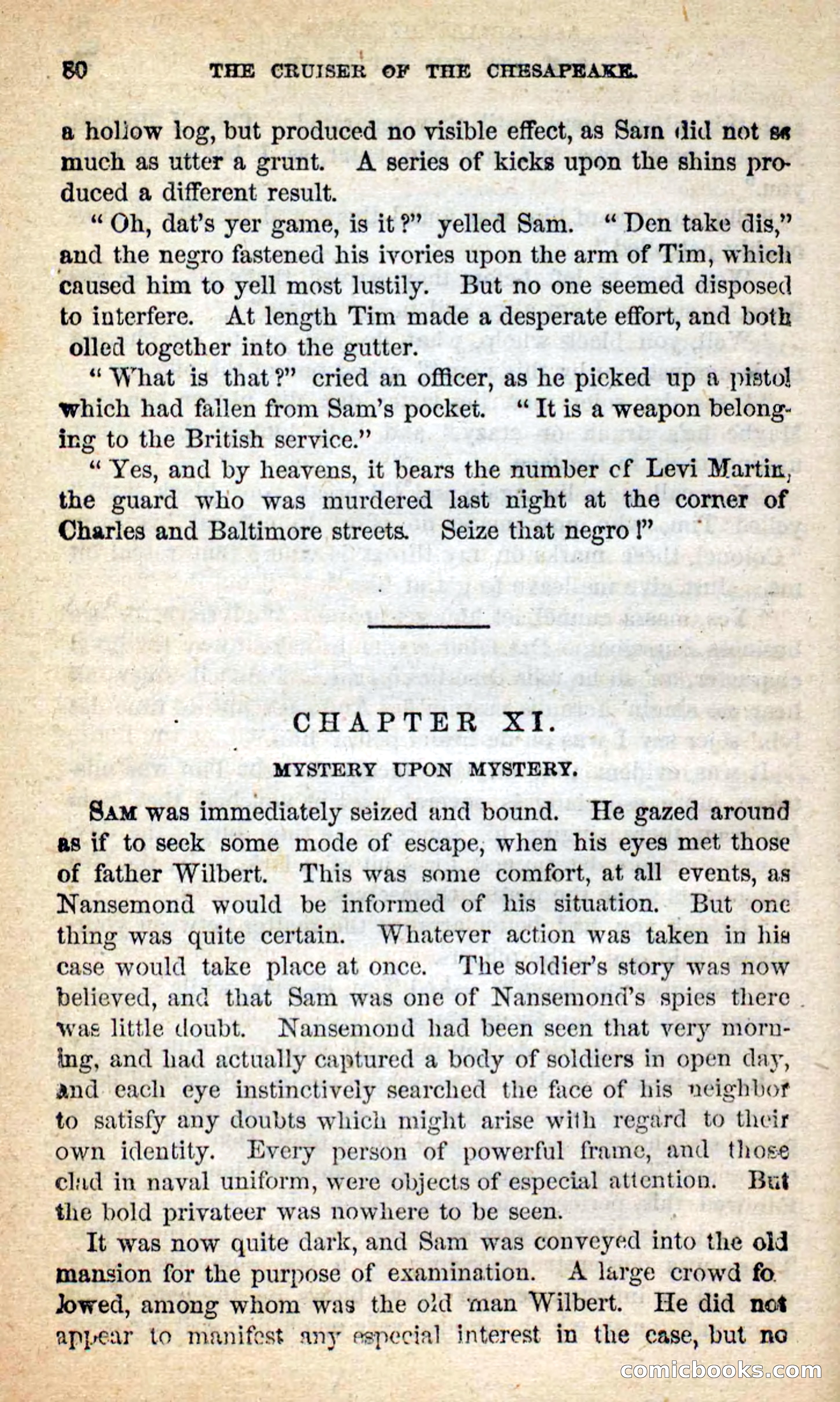 Beadle's New Dime Novels: The Privateer — page 74 of 98