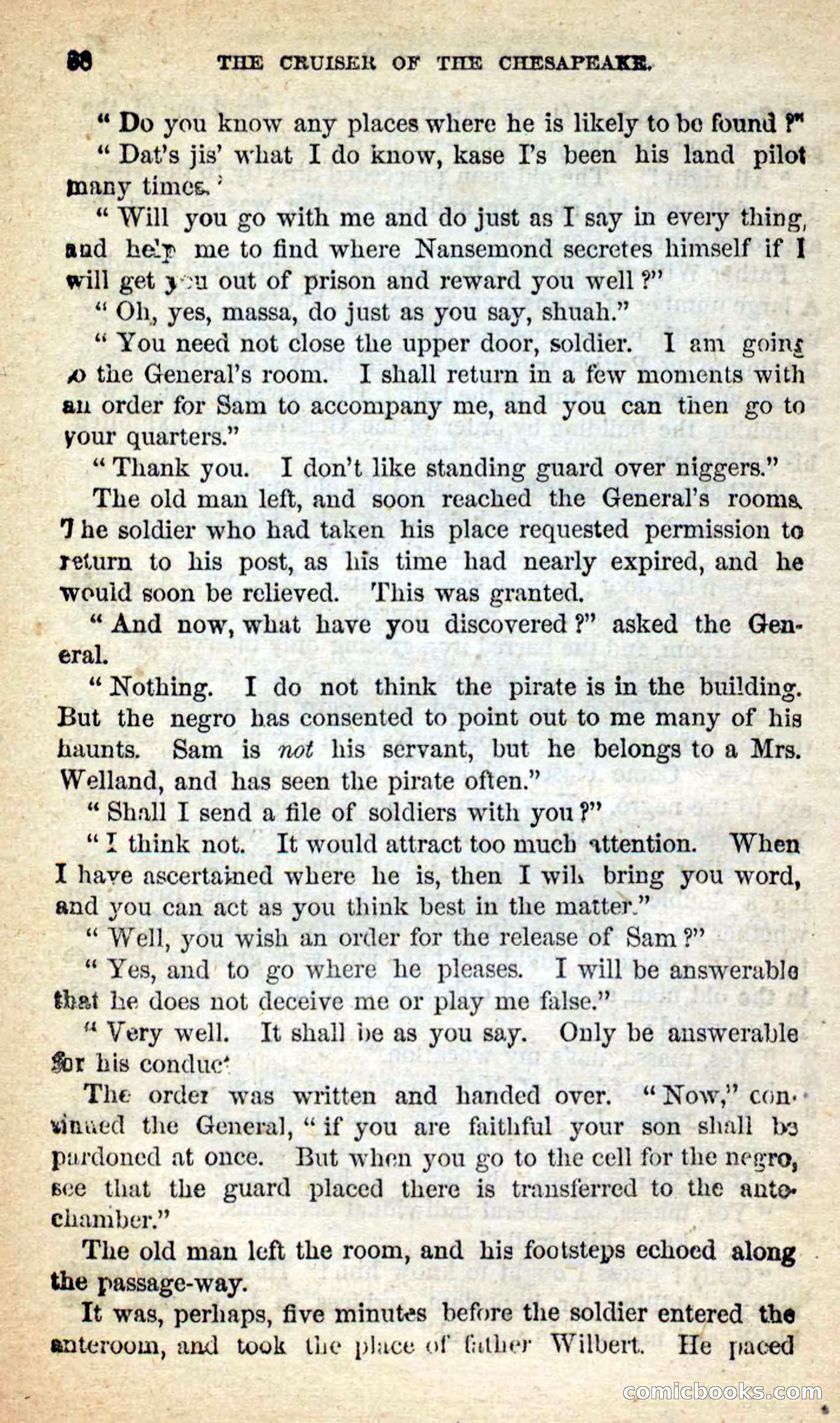 Beadle's New Dime Novels: The Privateer — page 82 of 98