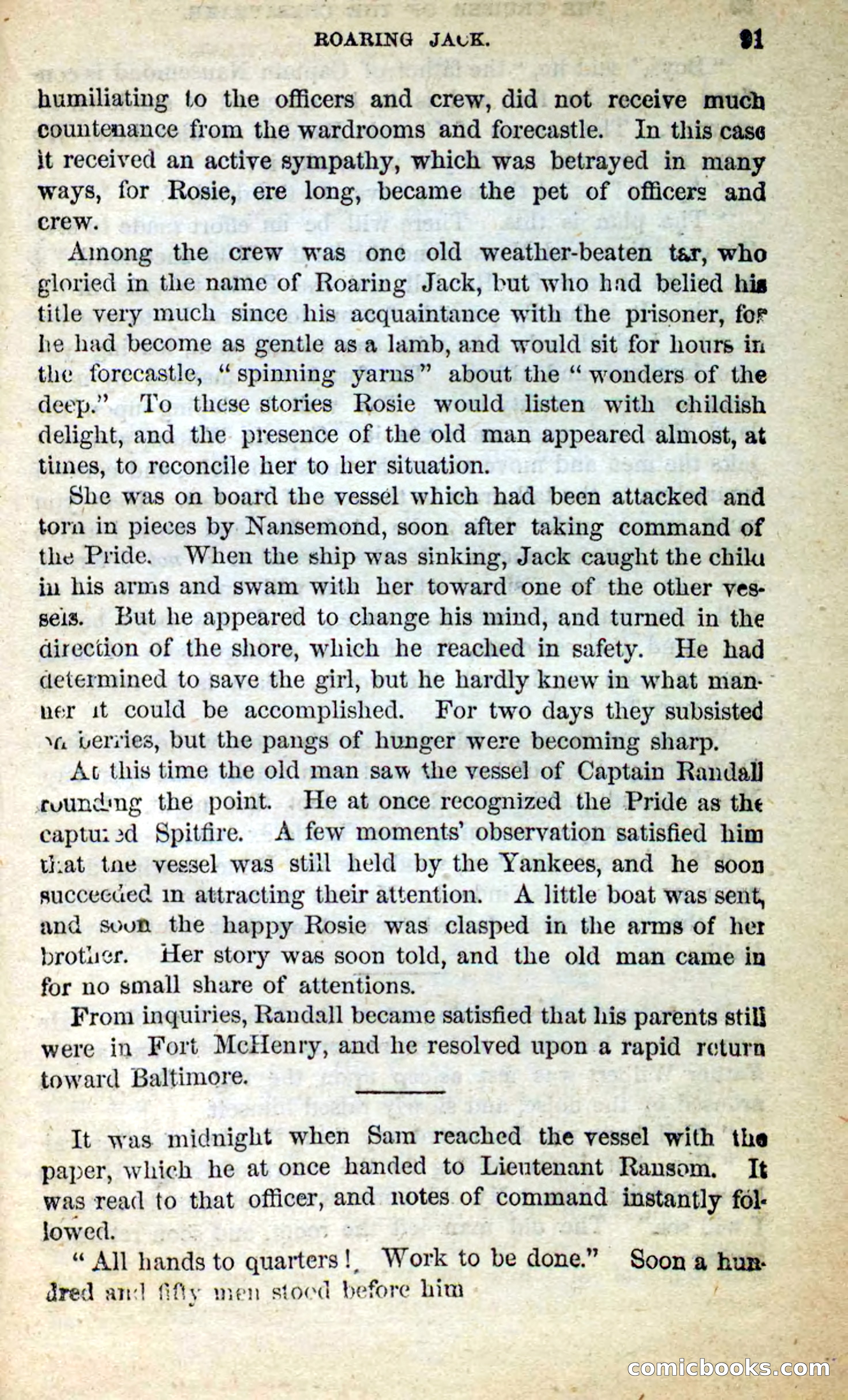 Beadle's New Dime Novels: The Privateer — page 85 of 98