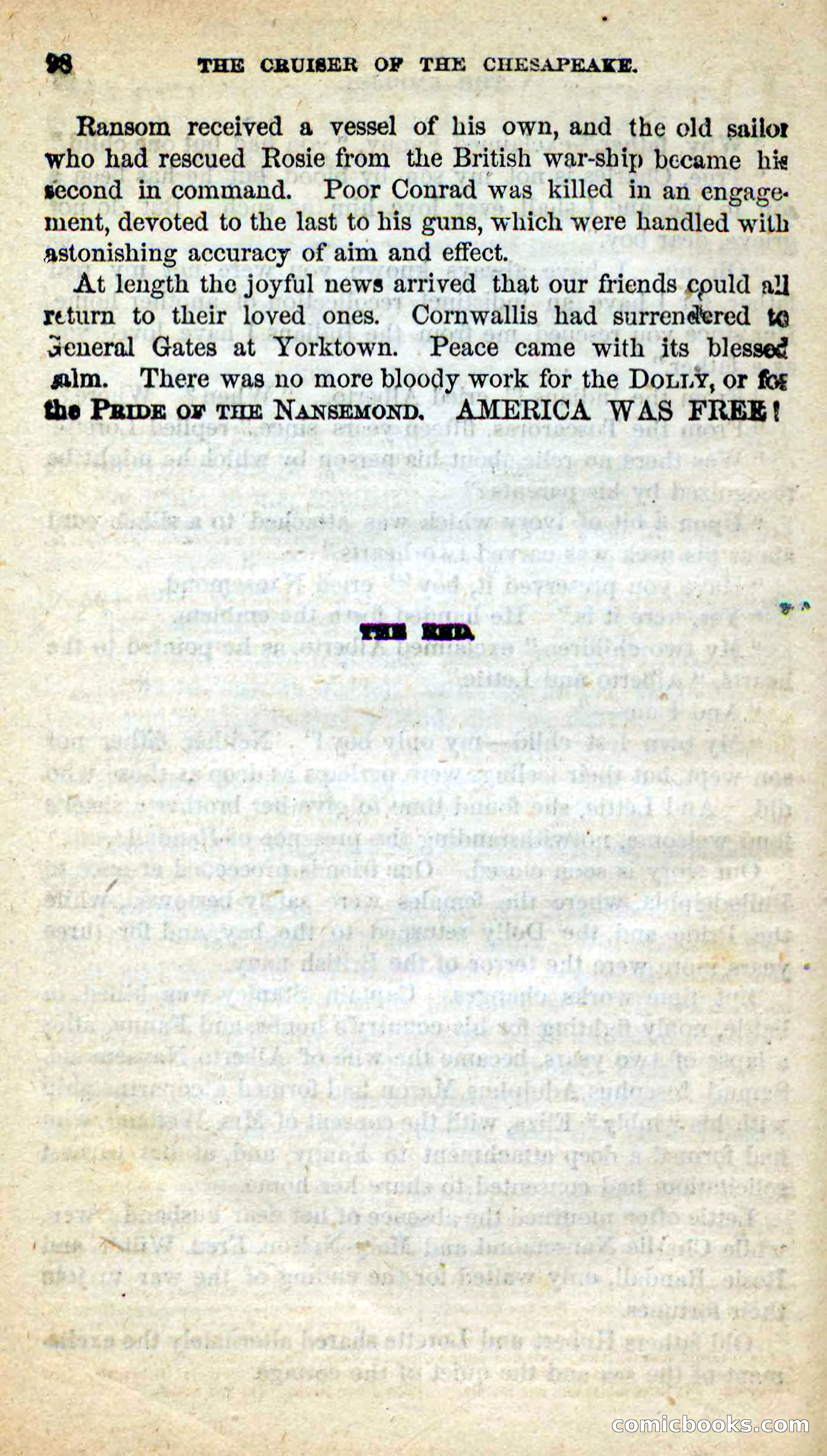 Beadle's New Dime Novels: The Privateer — page 92 of 98