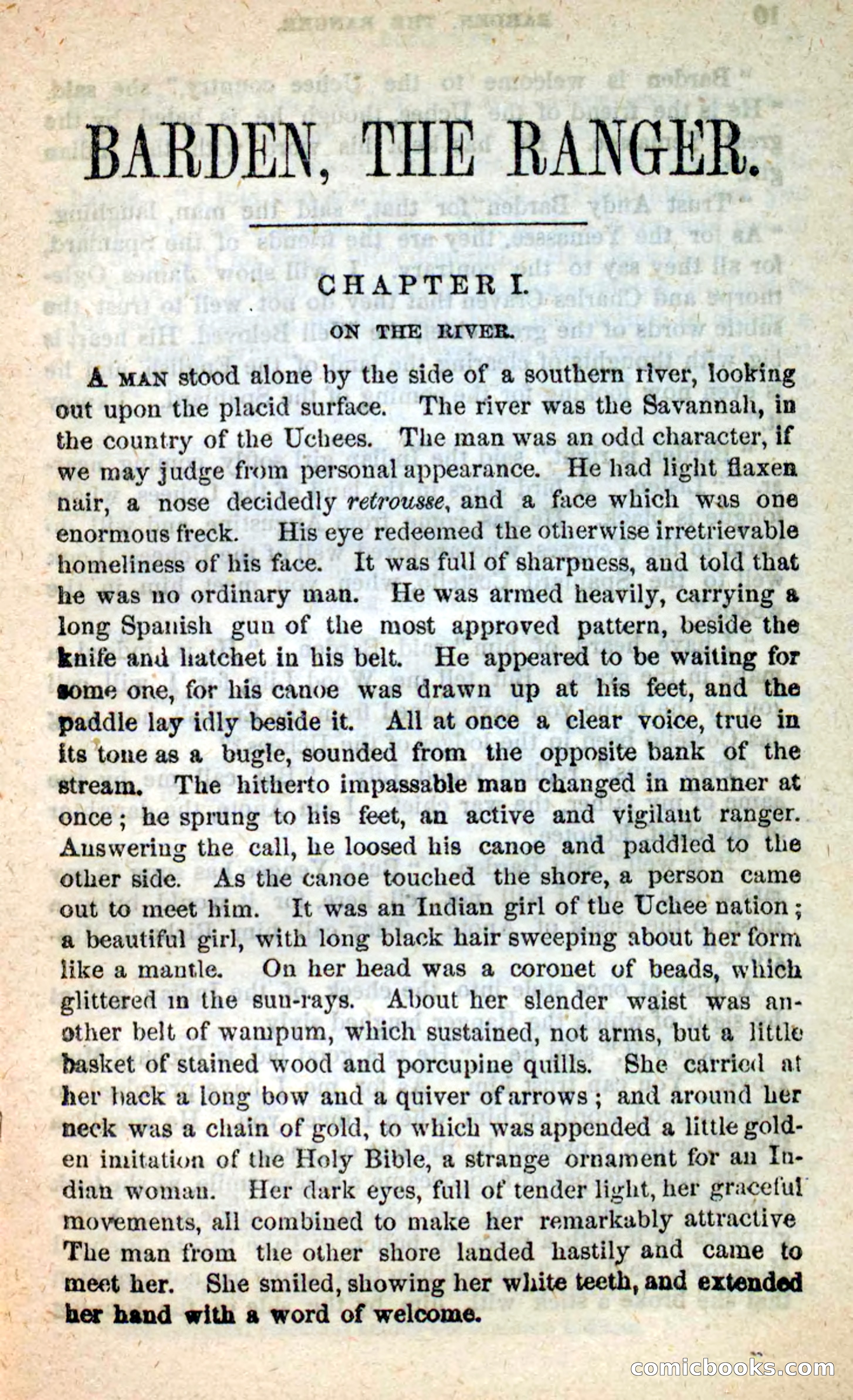 Beadle's New Dime Novels: Barden, the Ranger — page 5 of 92
