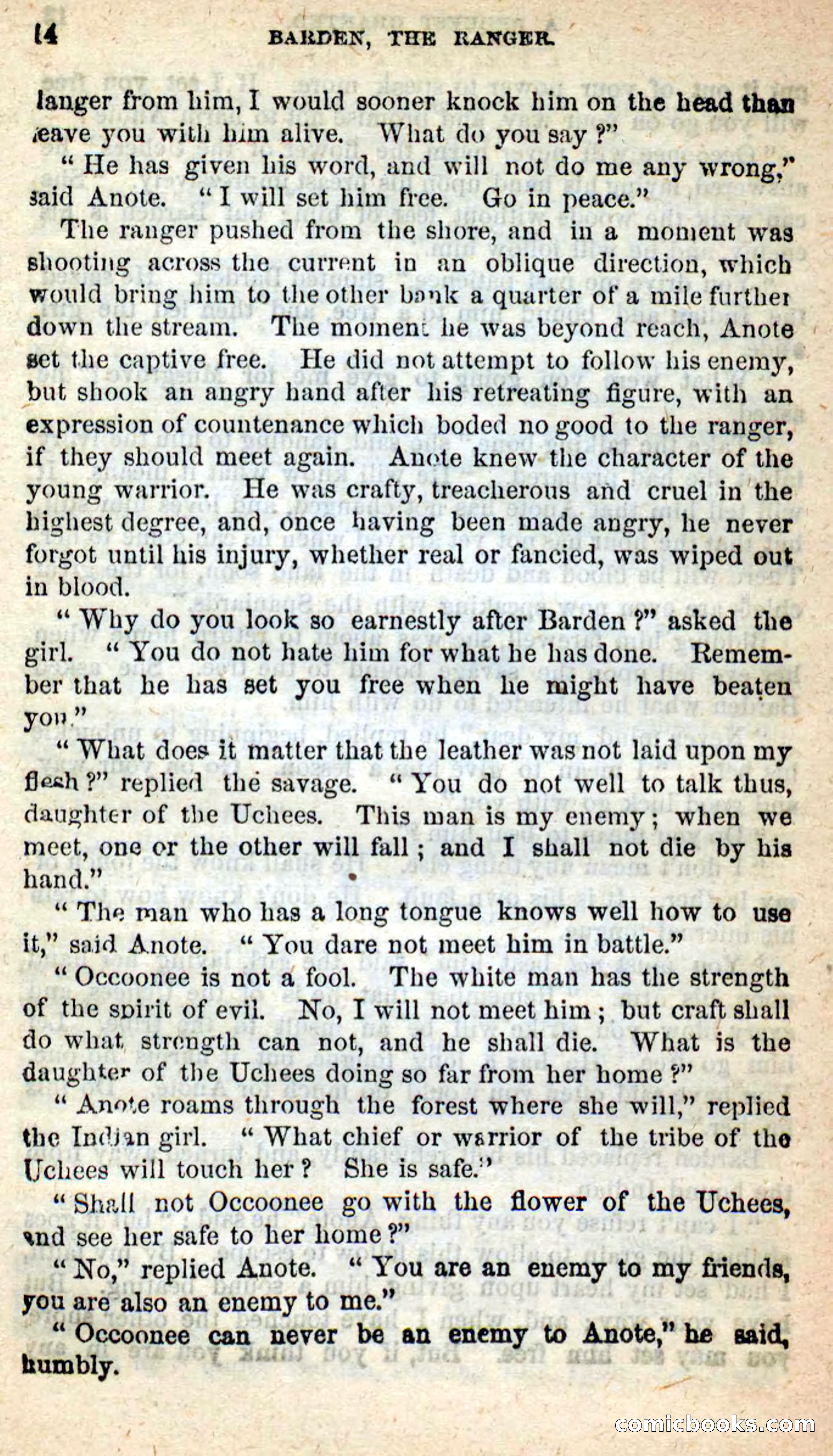 Beadle's New Dime Novels: Barden, the Ranger — page 10 of 92