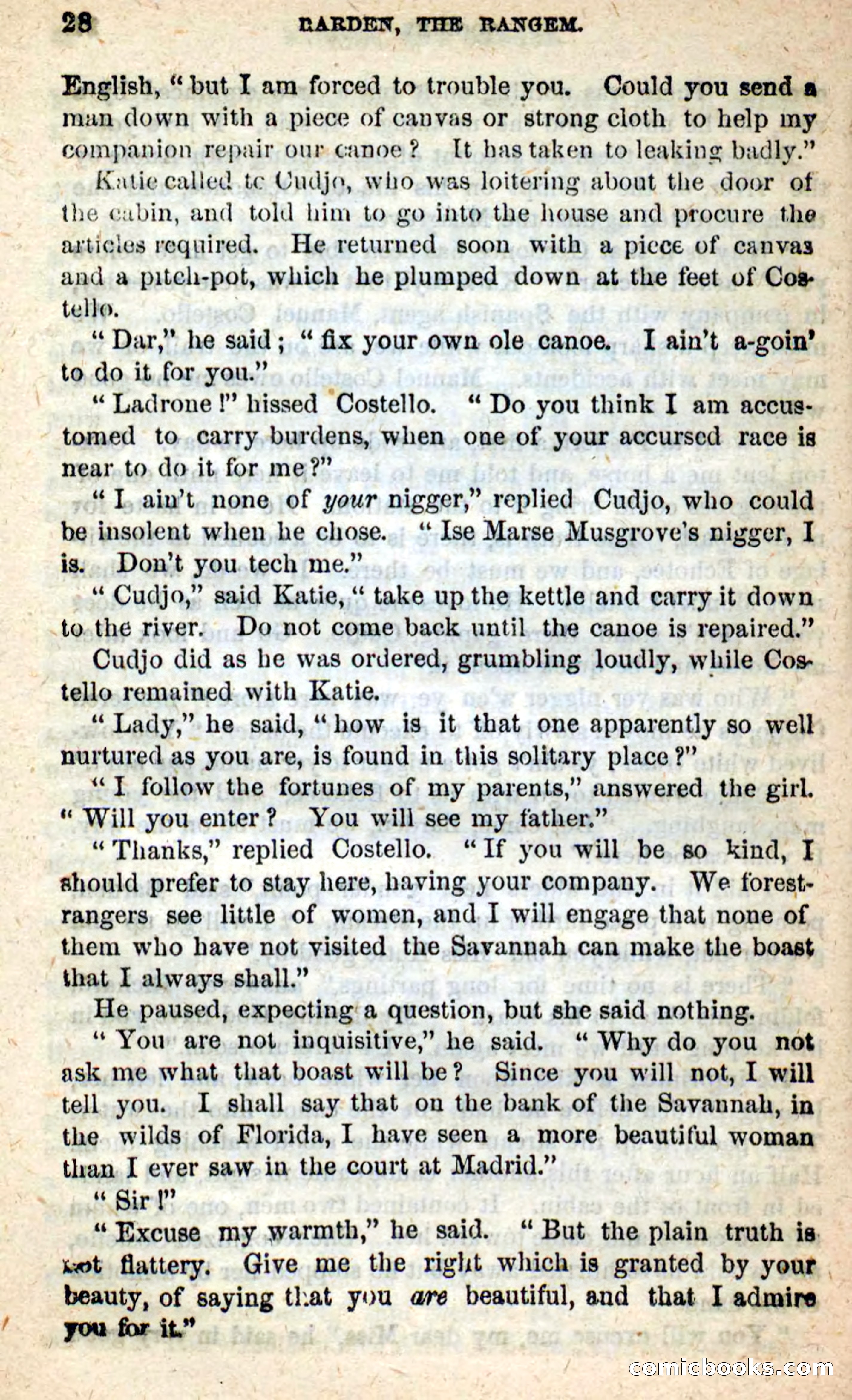 Beadle's New Dime Novels: Barden, the Ranger — page 20 of 92