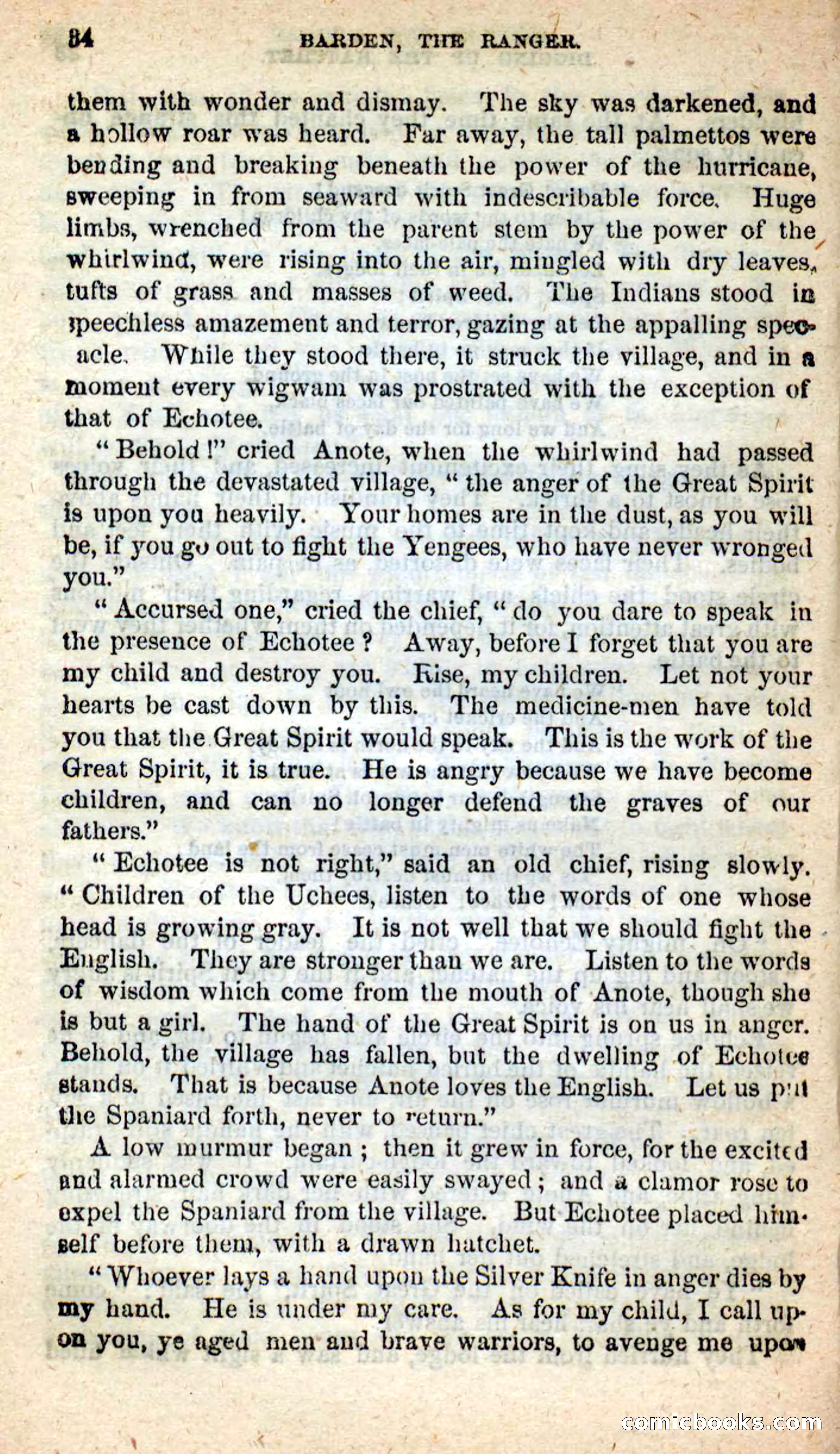 Beadle's New Dime Novels: Barden, the Ranger — page 26 of 92