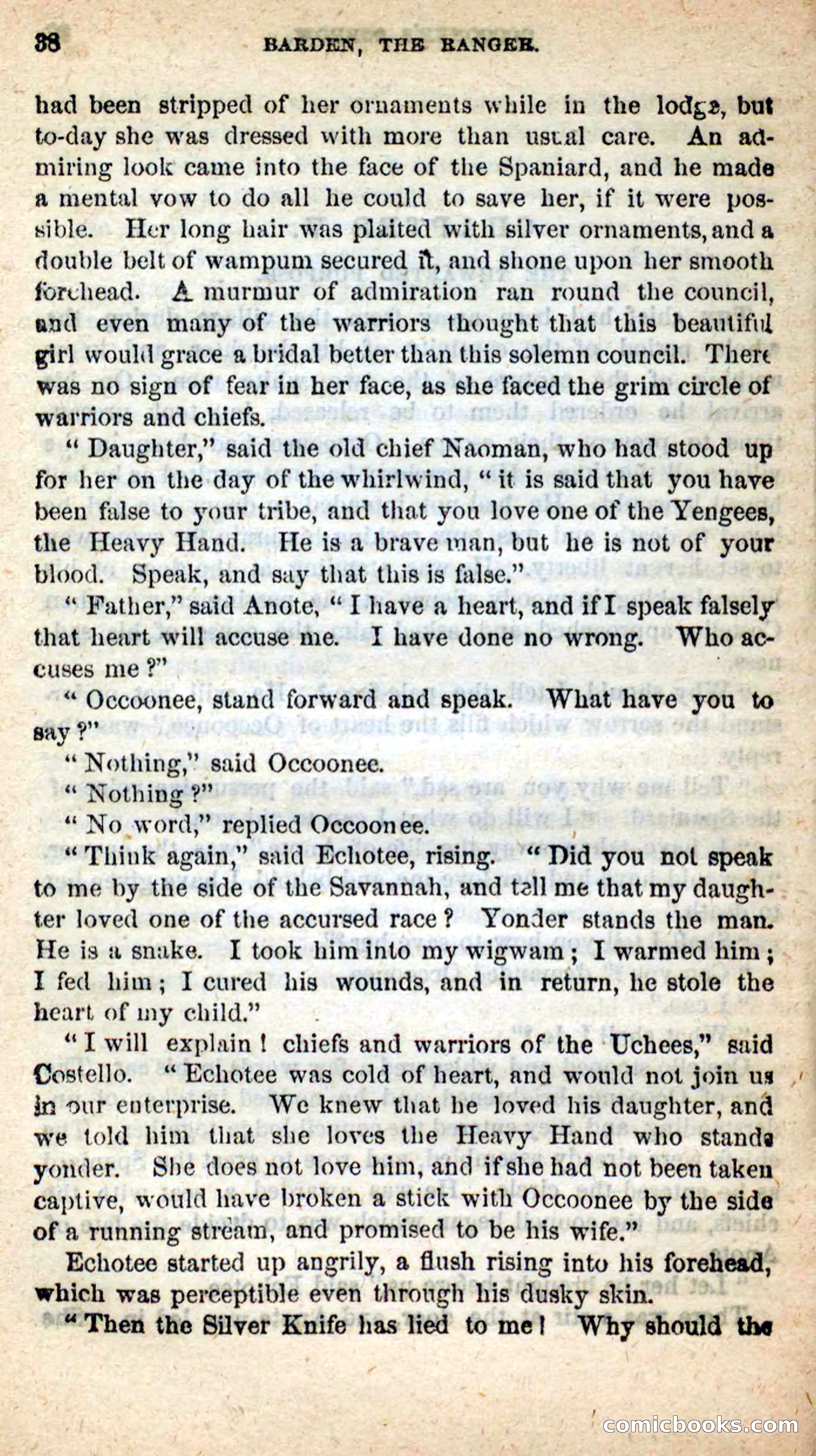 Beadle's New Dime Novels: Barden, the Ranger — page 30 of 92