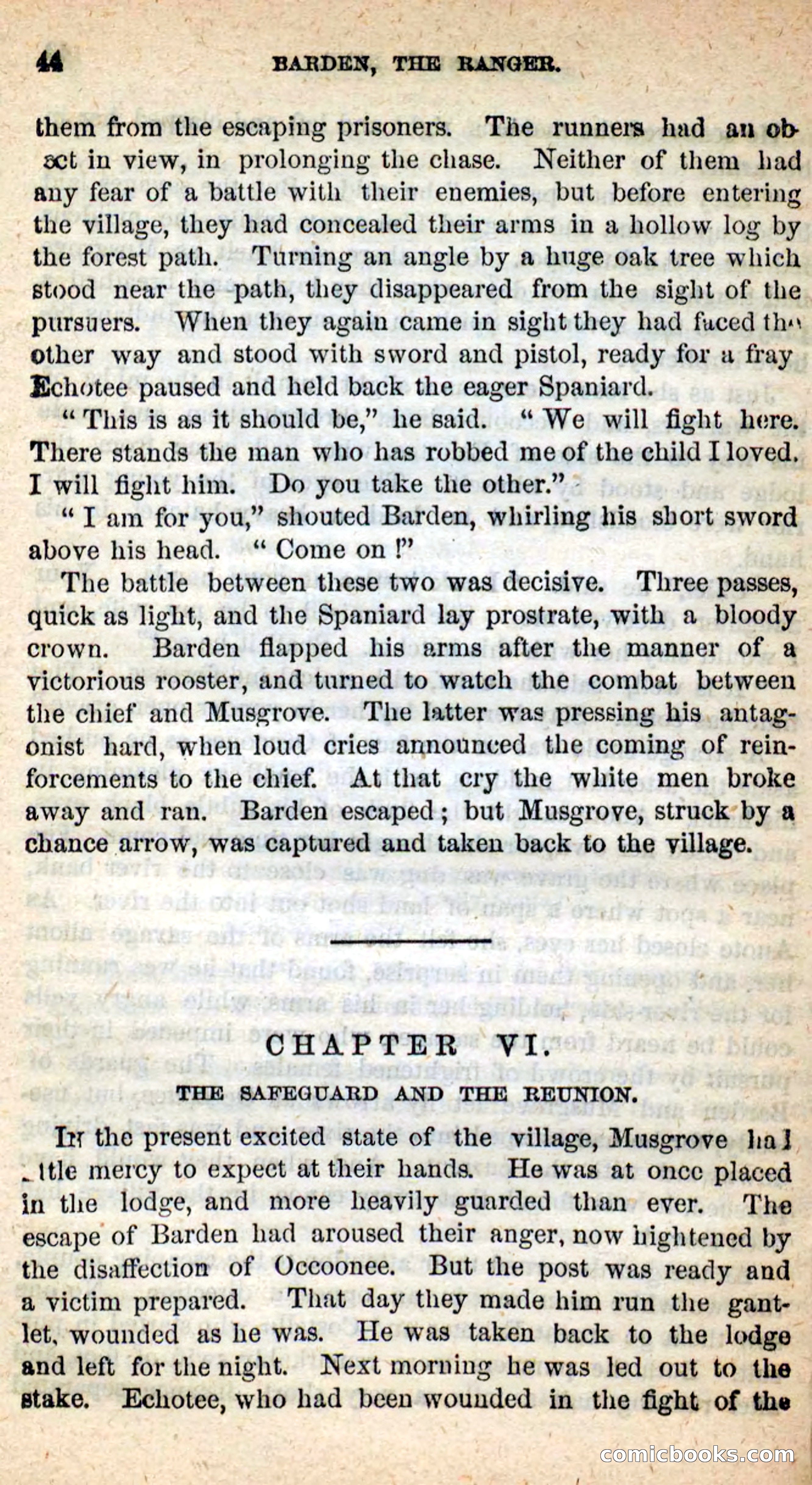 Beadle's New Dime Novels: Barden, the Ranger — page 36 of 92