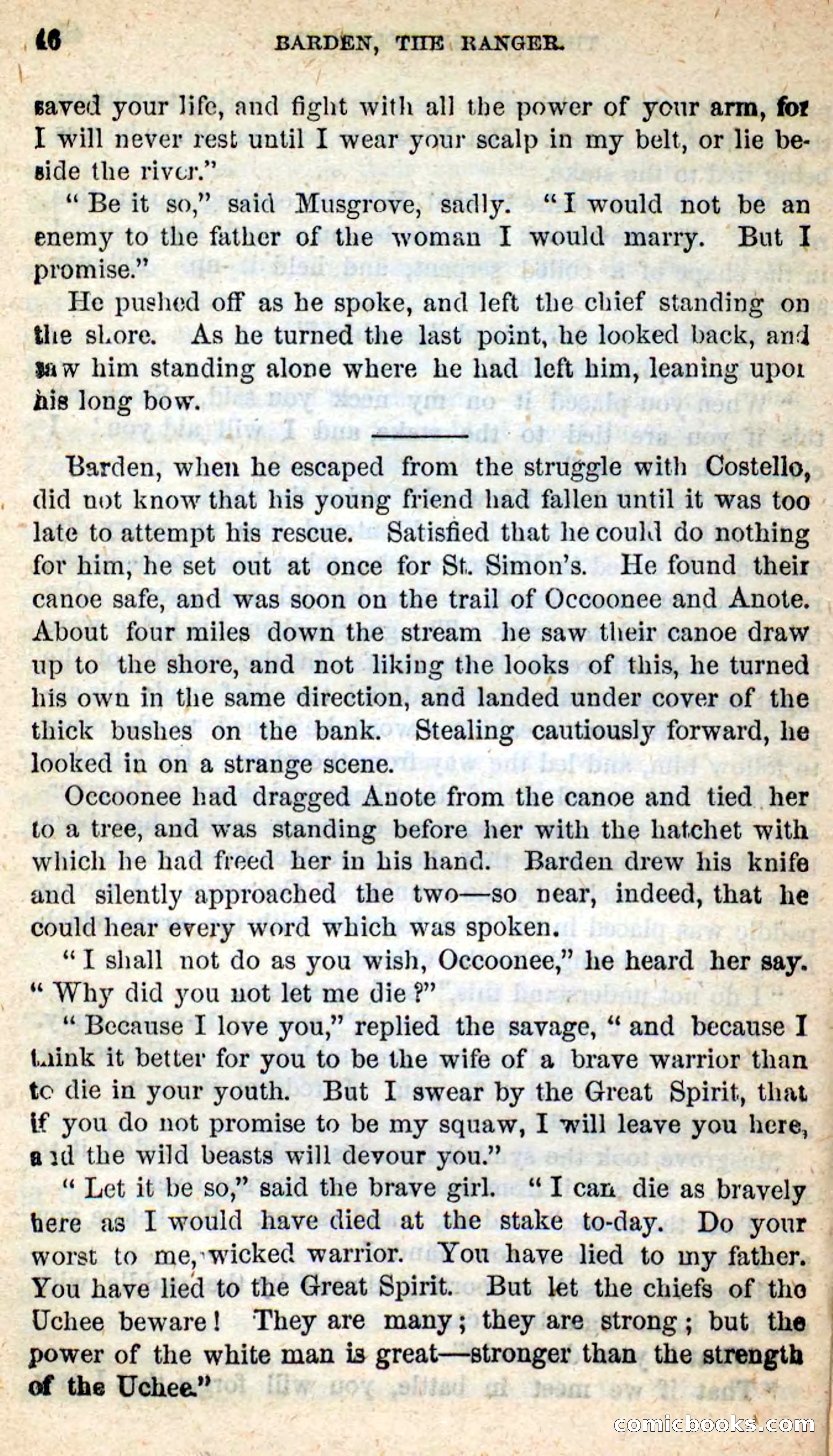 Beadle's New Dime Novels: Barden, the Ranger — page 38 of 92