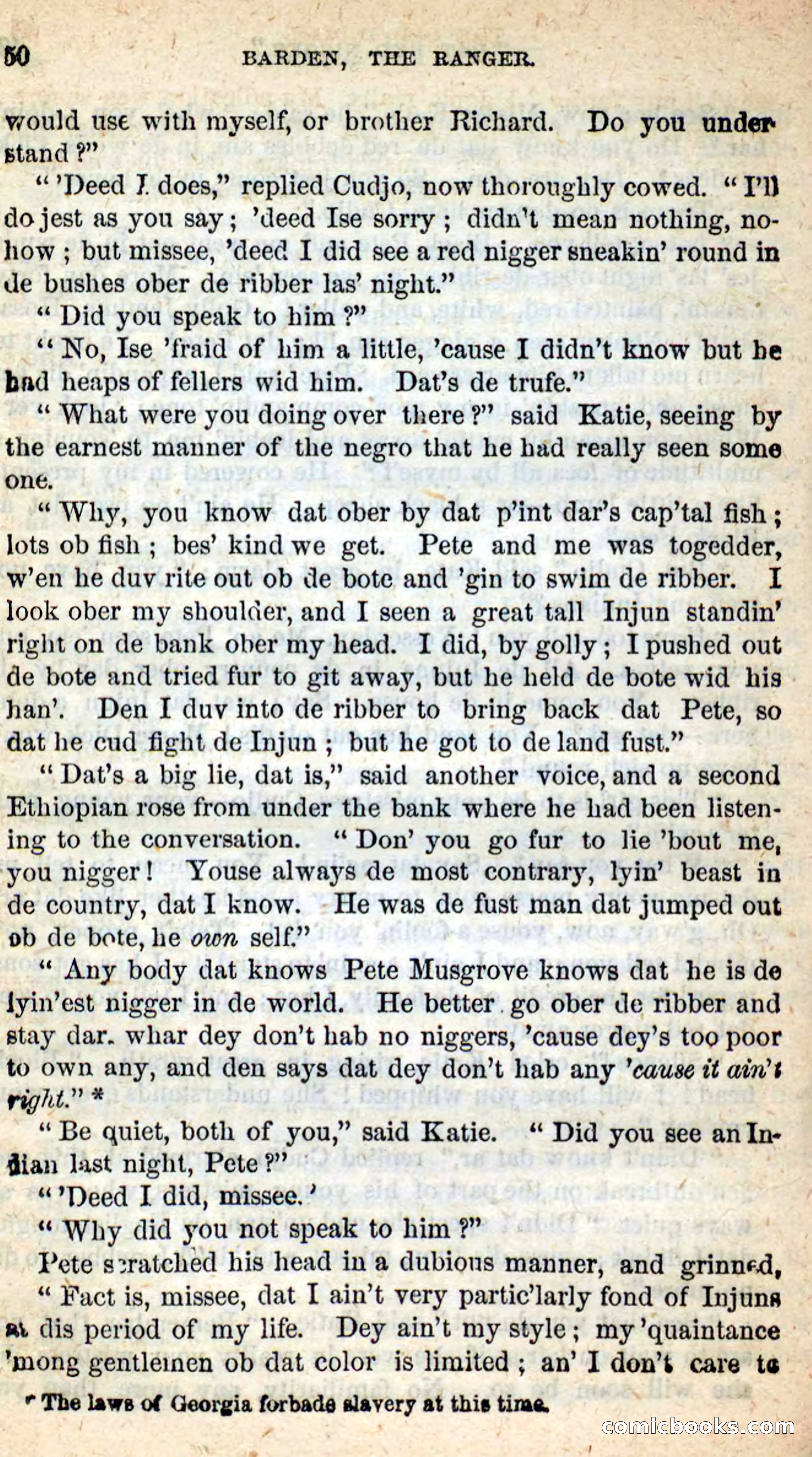 Beadle's New Dime Novels: Barden, the Ranger — page 42 of 92