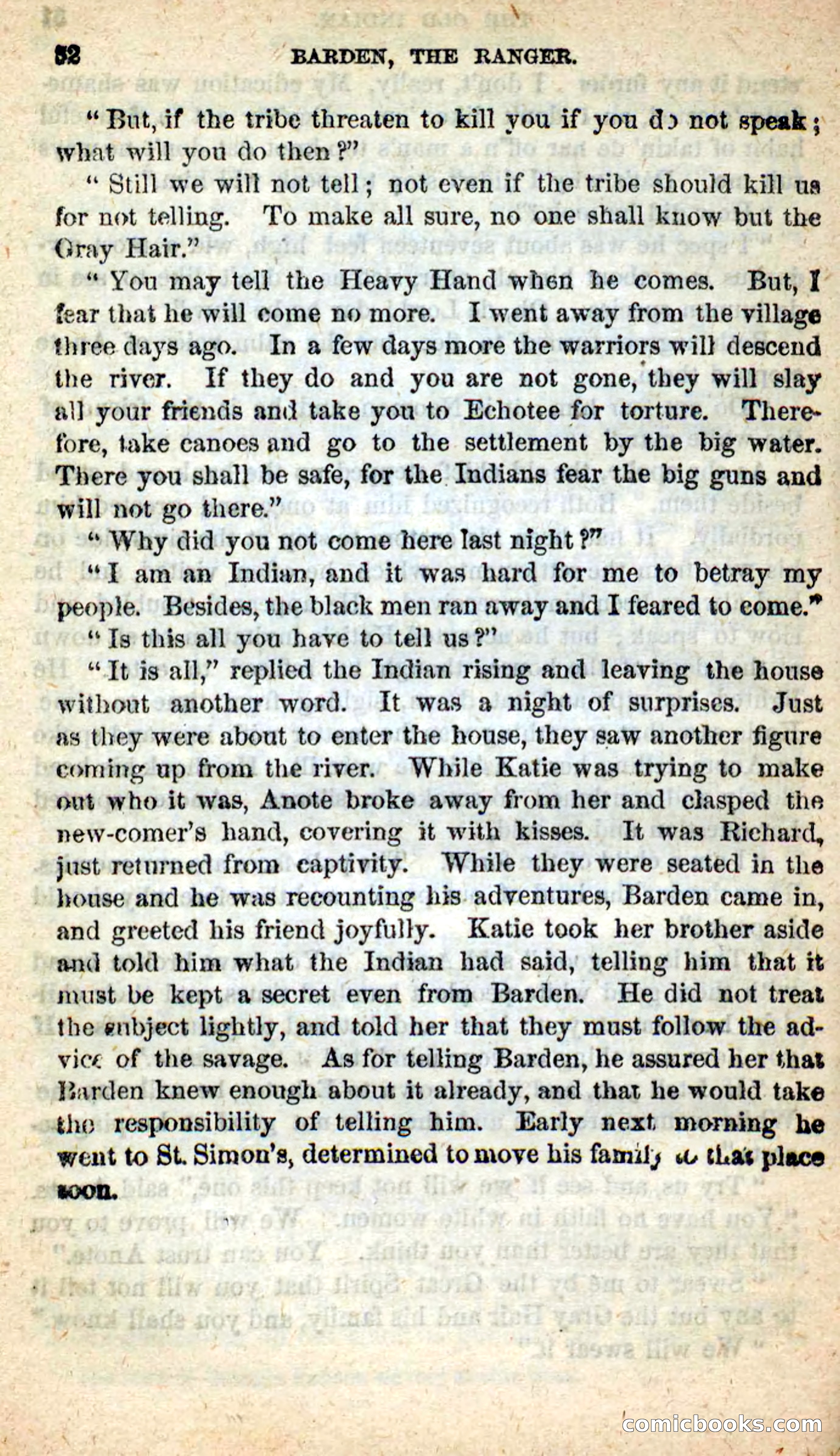 Beadle's New Dime Novels: Barden, the Ranger — page 44 of 92
