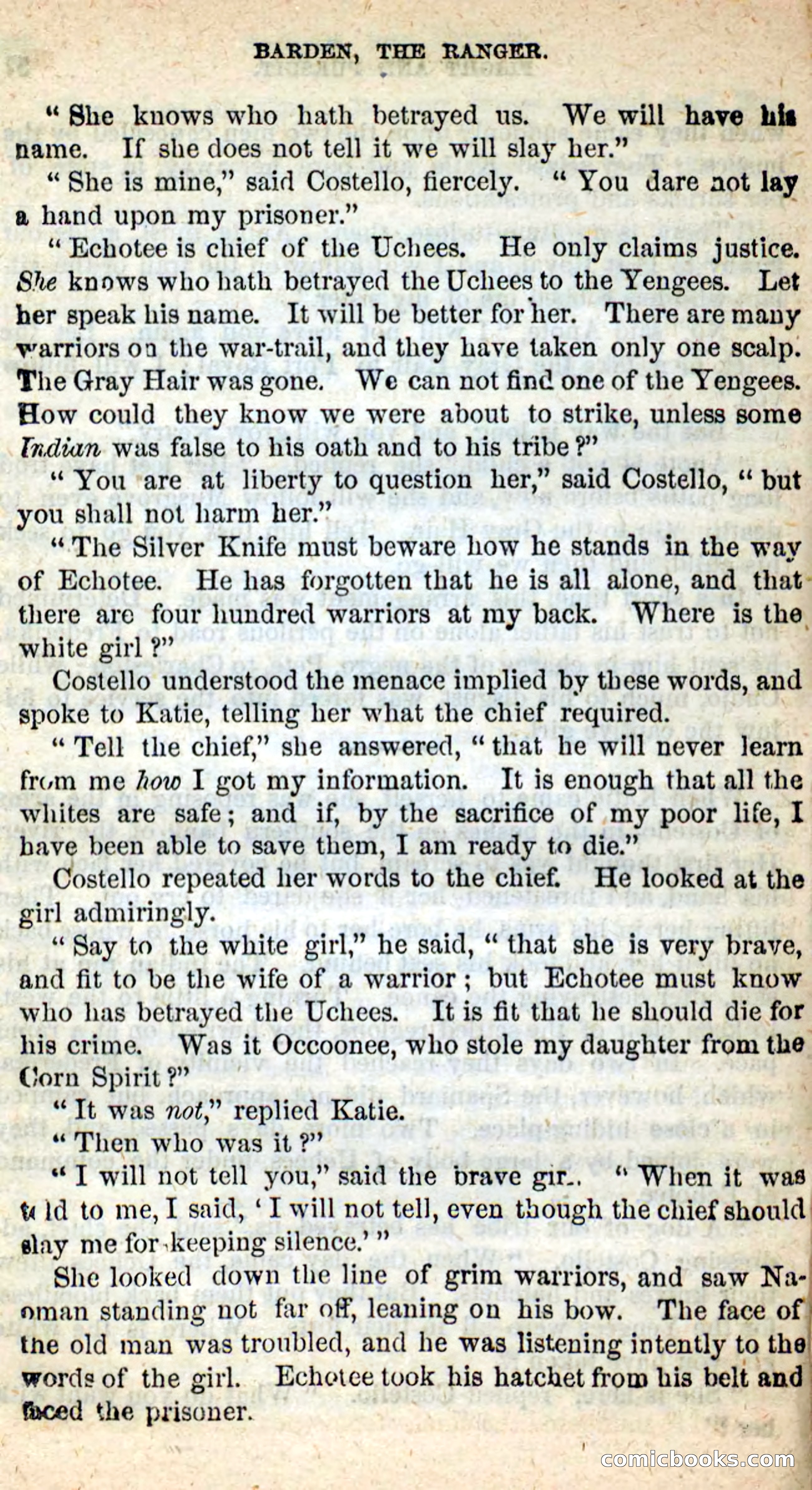 Beadle's New Dime Novels: Barden, the Ranger — page 50 of 92