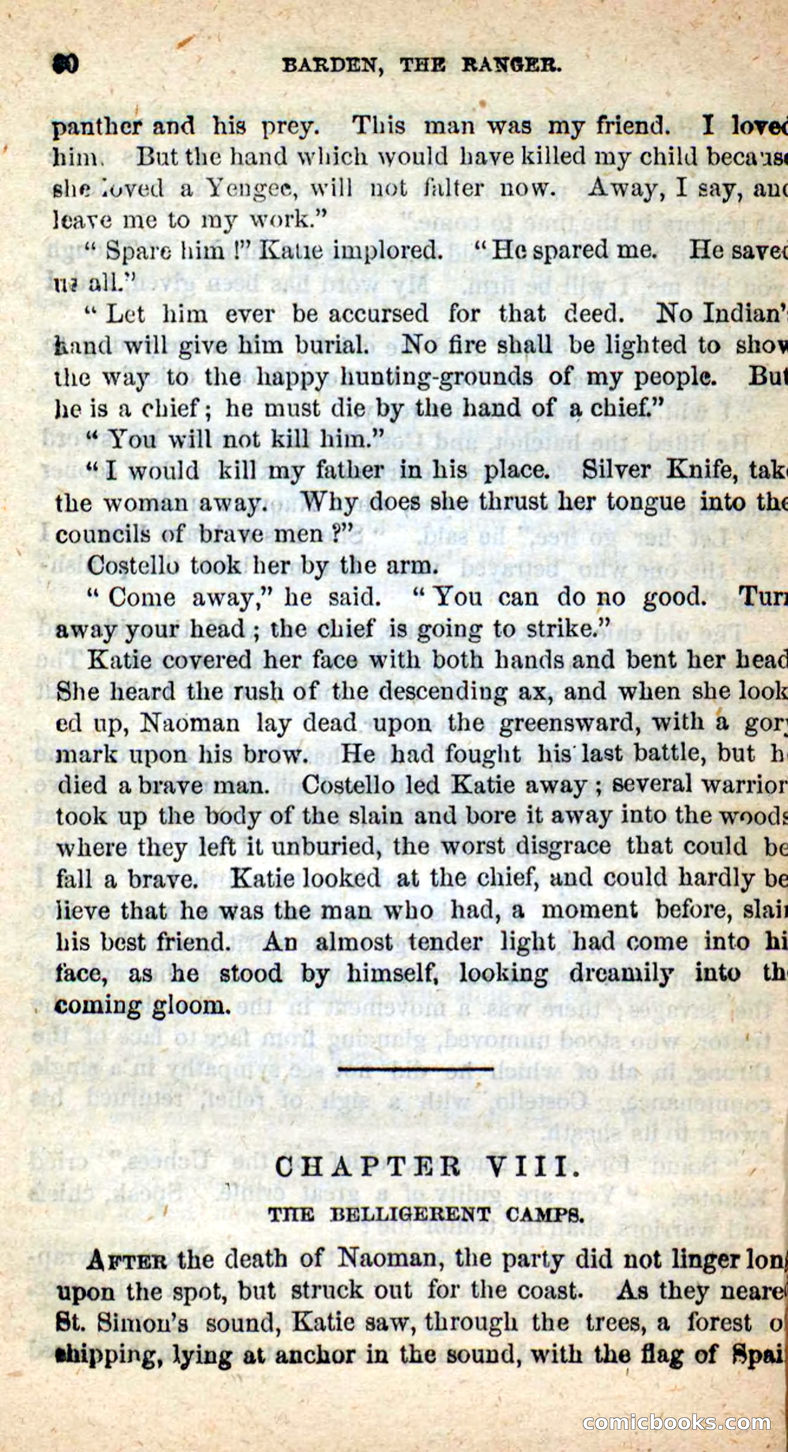 Beadle's New Dime Novels: Barden, the Ranger — page 52 of 92