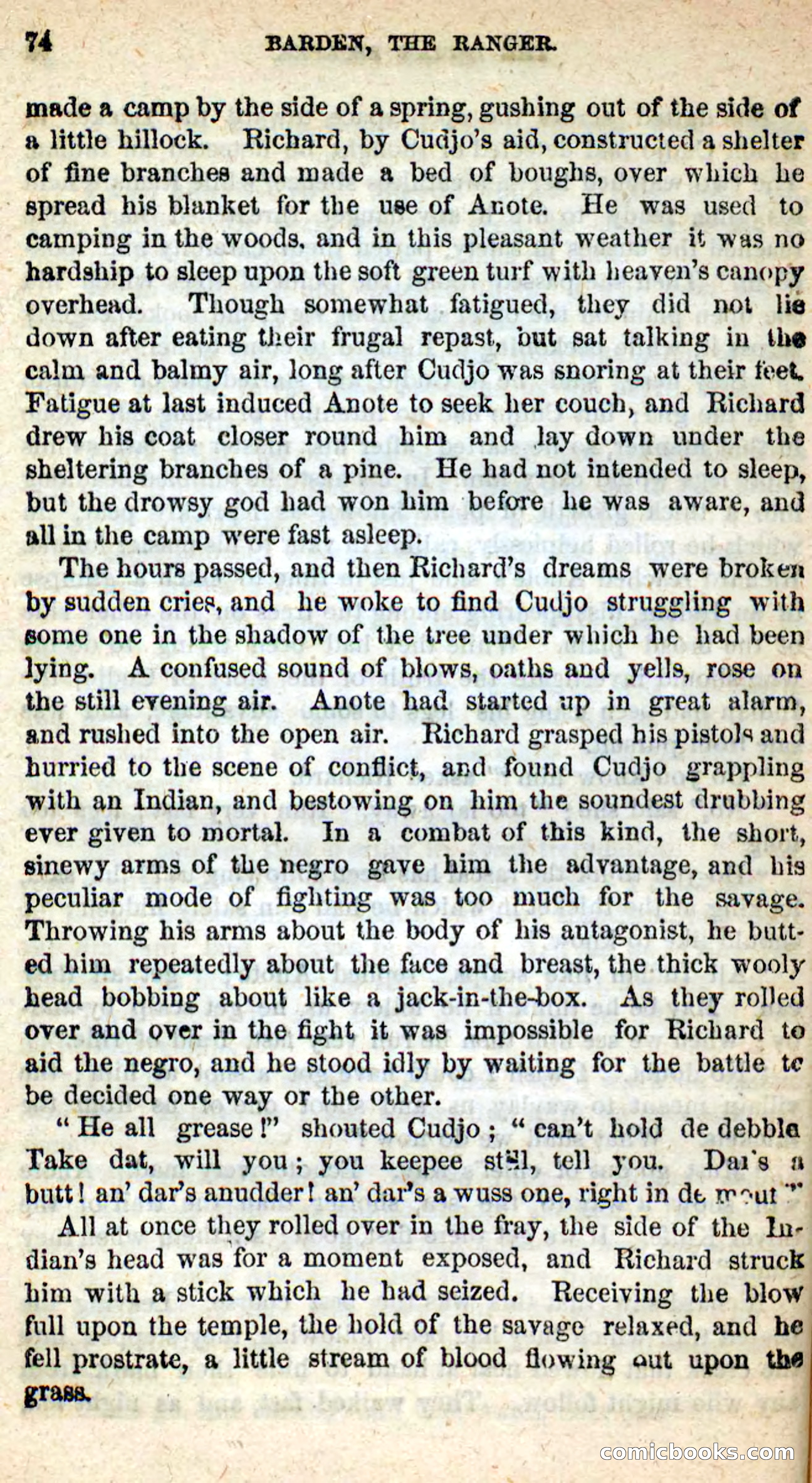 Beadle's New Dime Novels: Barden, the Ranger — page 64 of 92