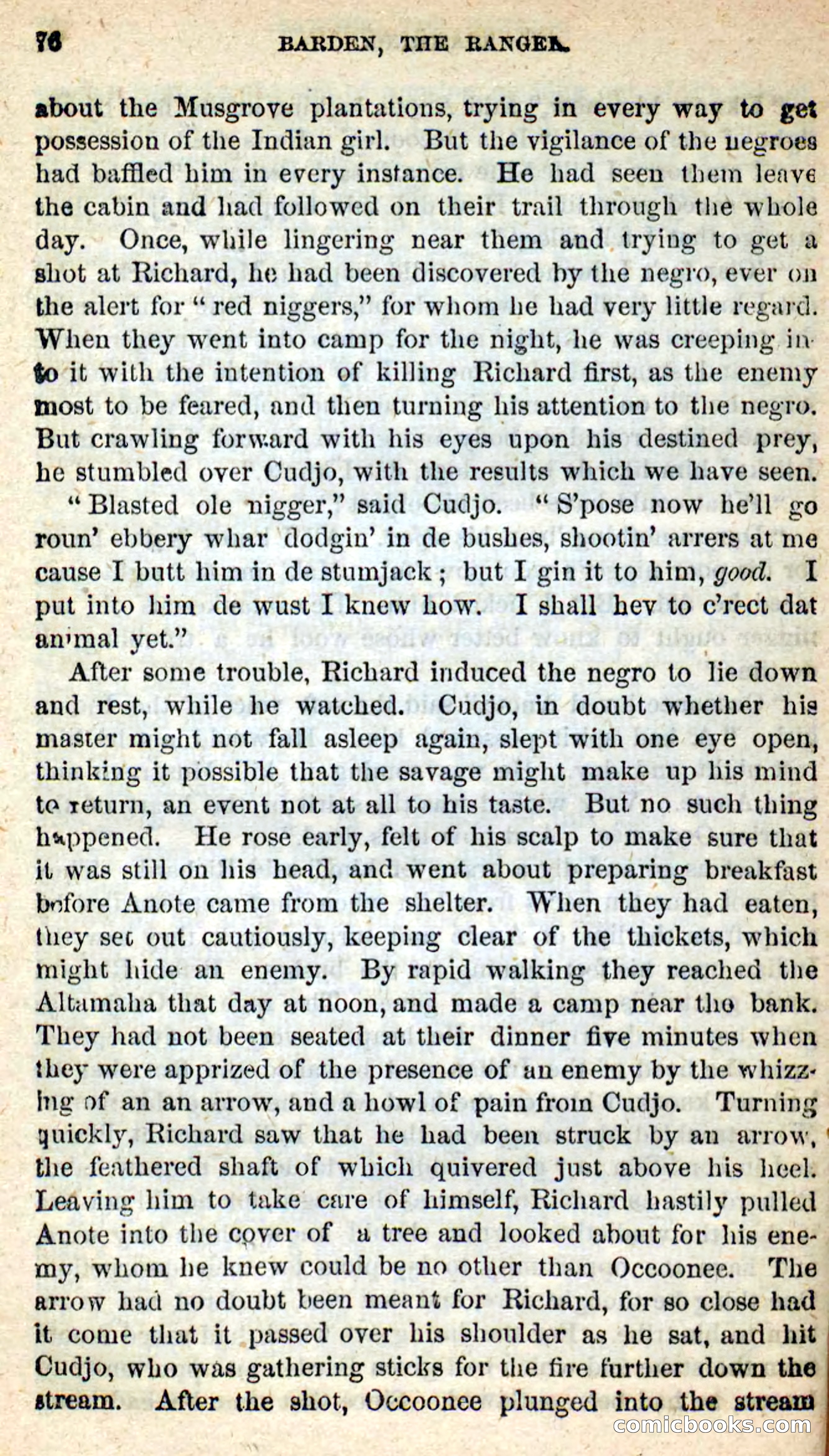 Beadle's New Dime Novels: Barden, the Ranger — page 66 of 92