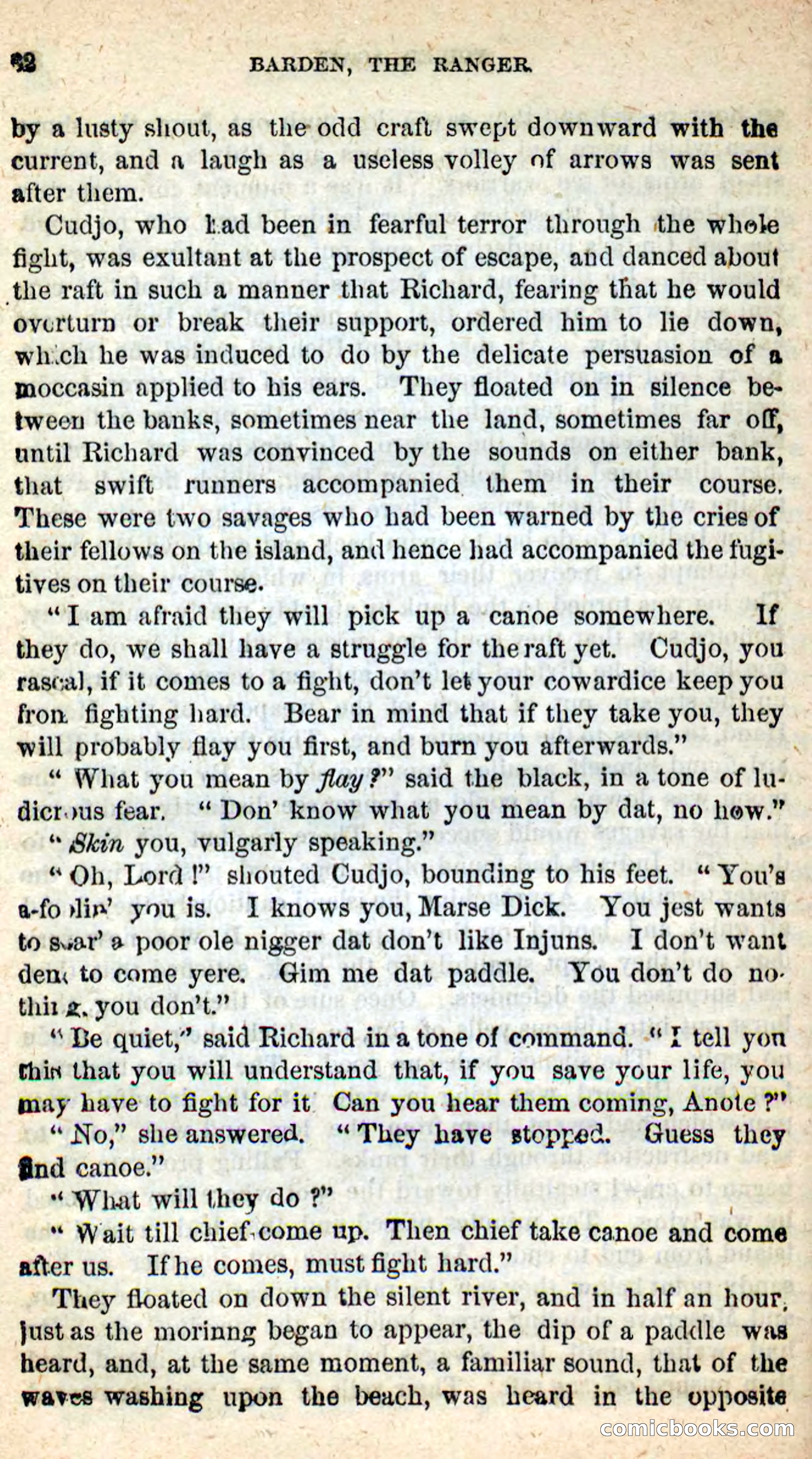 Beadle's New Dime Novels: Barden, the Ranger — page 72 of 92
