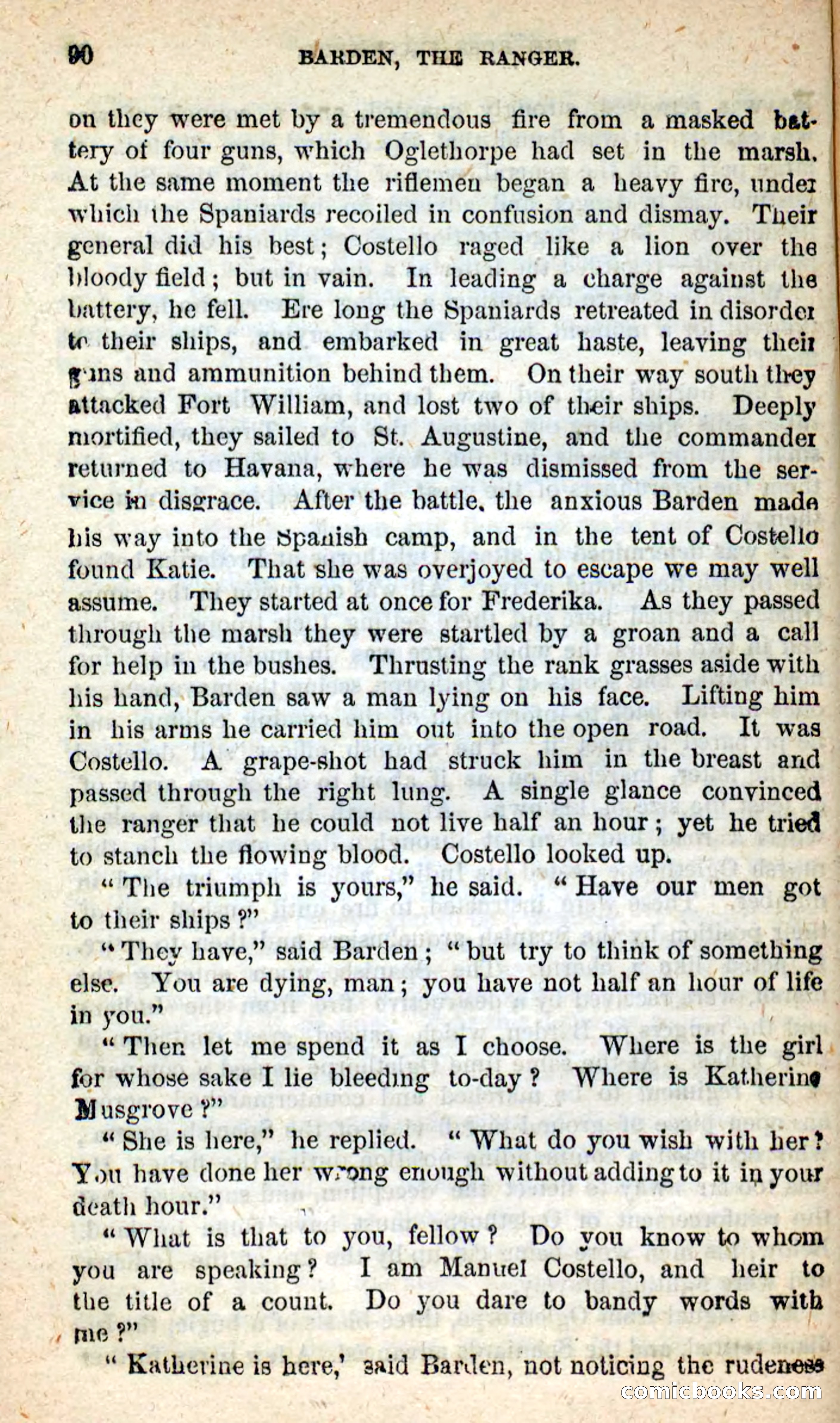 Beadle's New Dime Novels: Barden, the Ranger — page 80 of 92