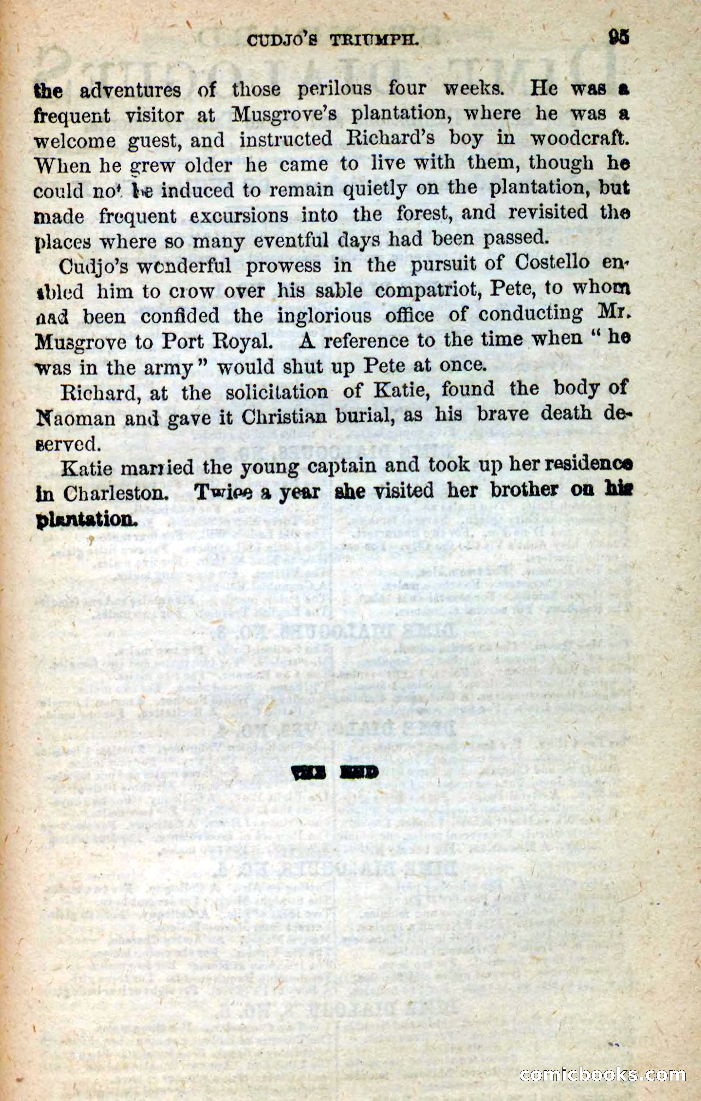 Beadle's New Dime Novels: Barden, the Ranger — page 85 of 92