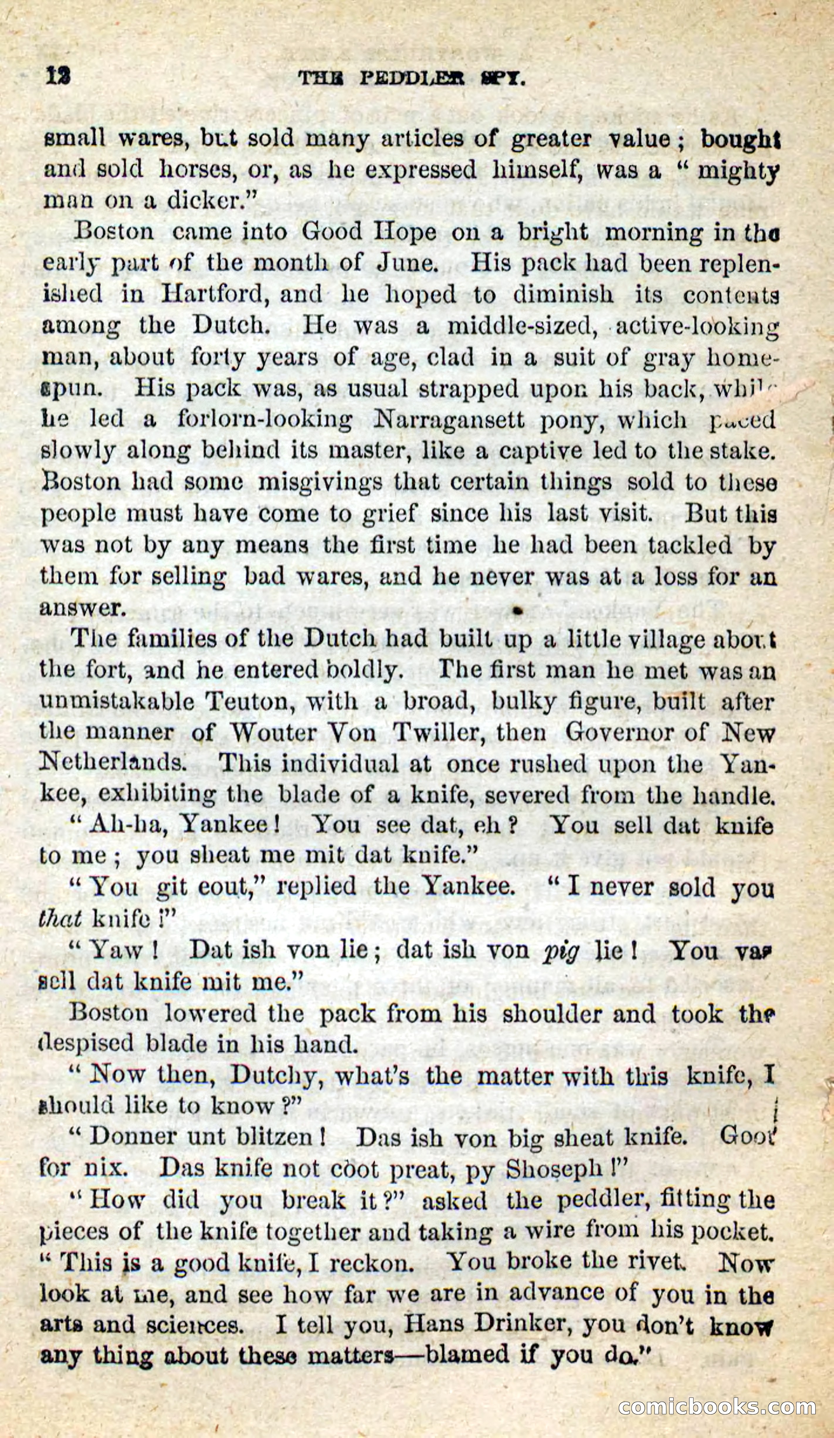 The Peddler Spy — page 8 of 107