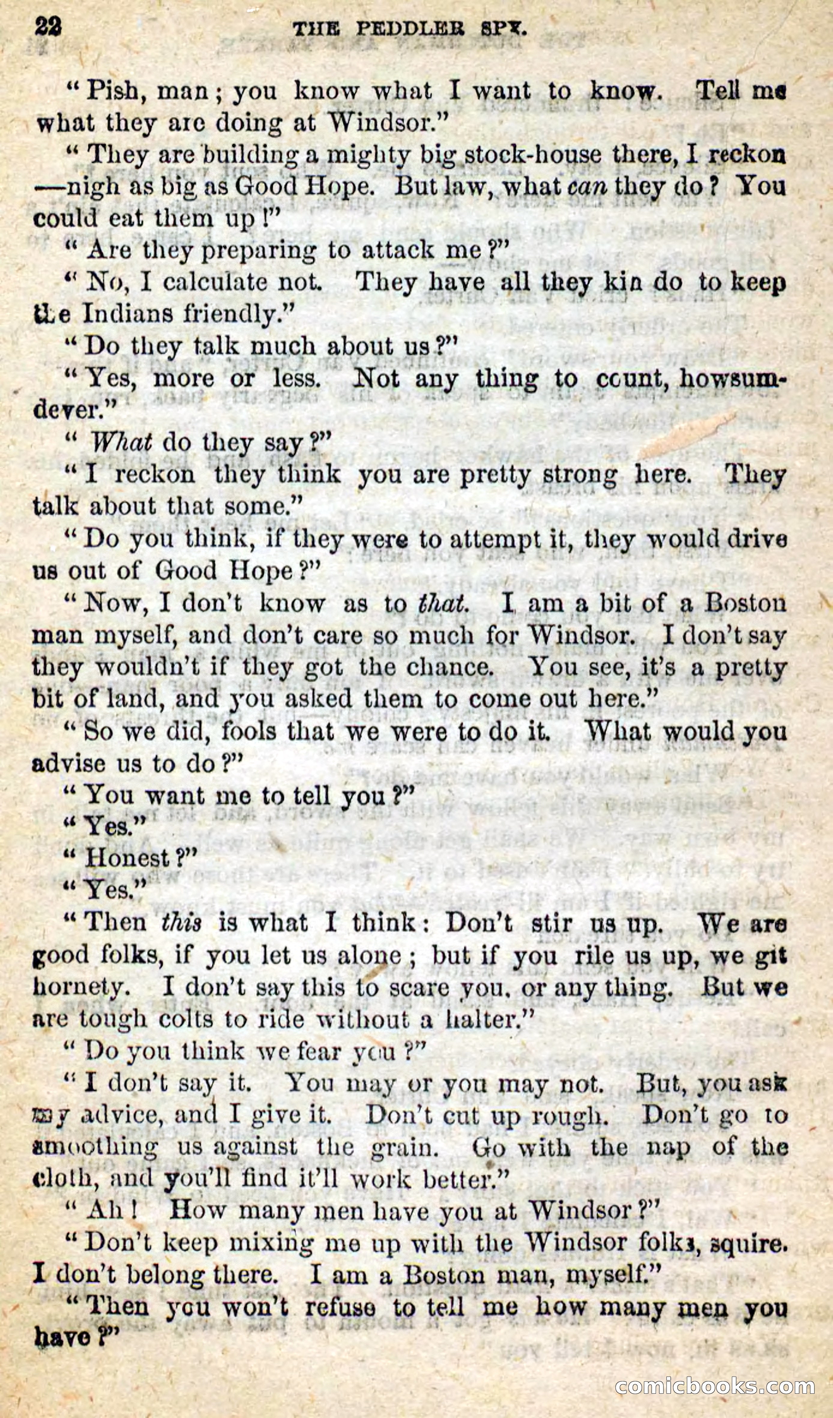 The Peddler Spy — page 18 of 107