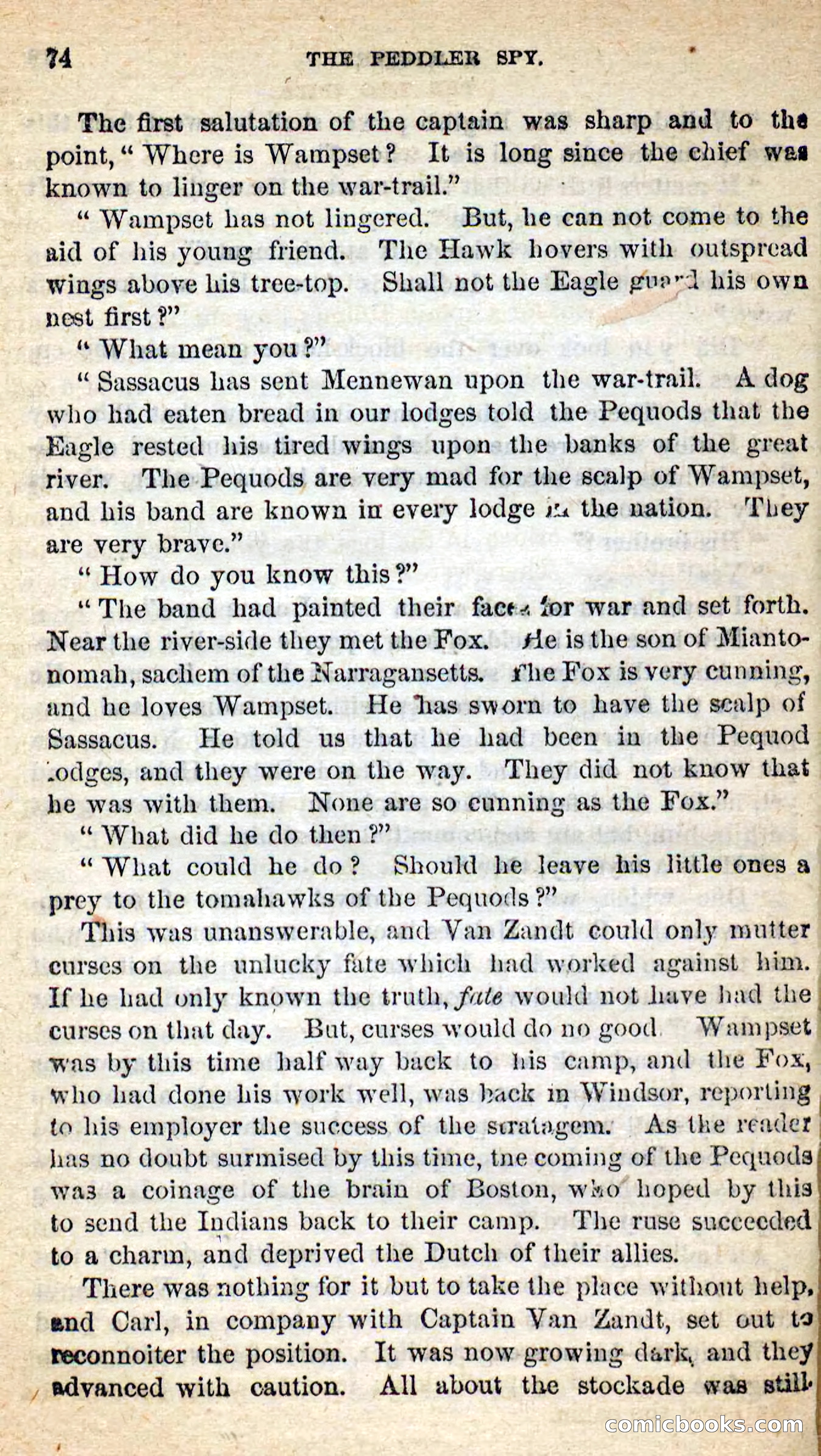 The Peddler Spy — page 73 of 107