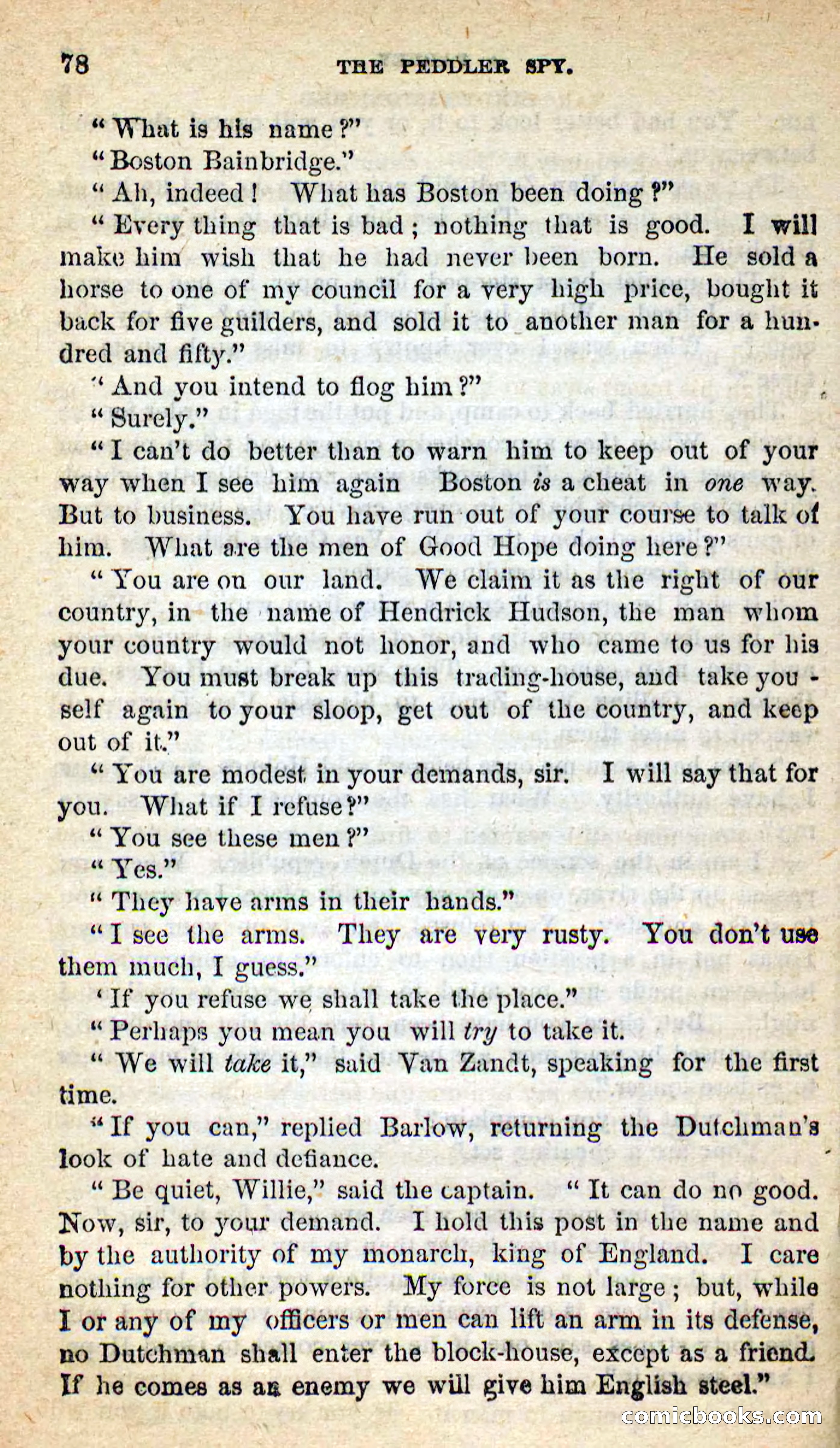 The Peddler Spy — page 77 of 107