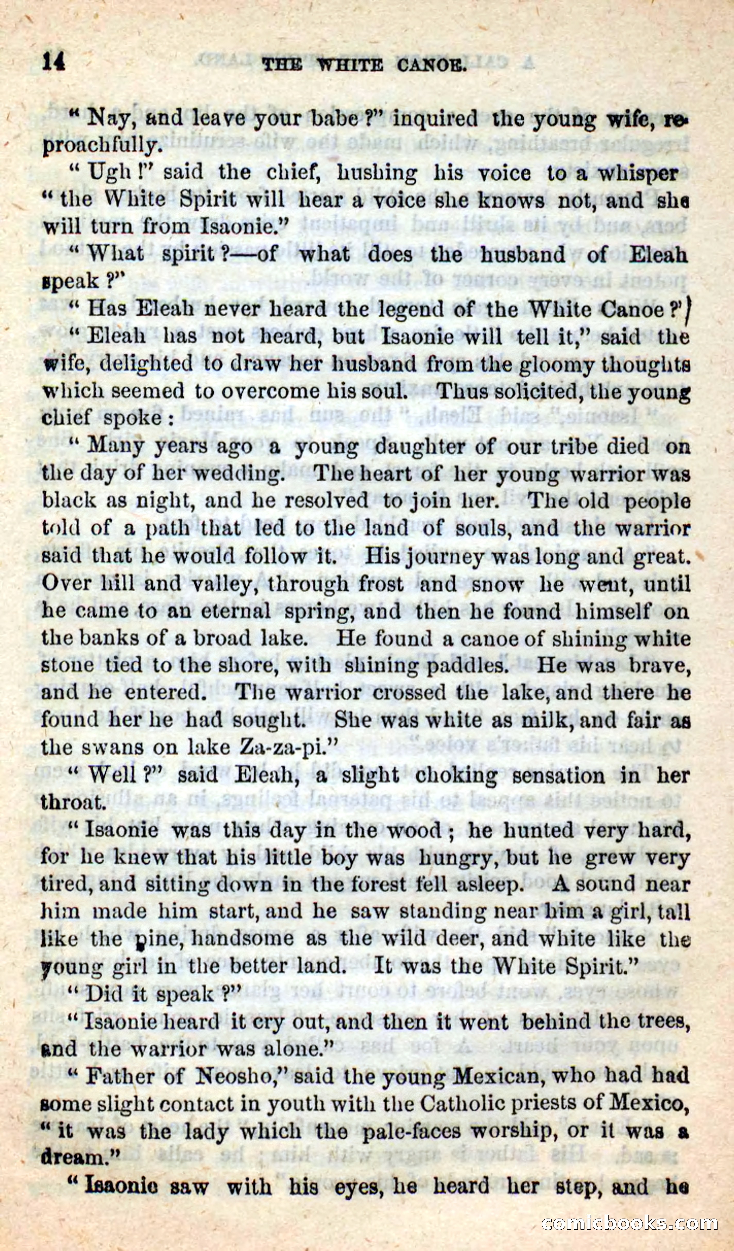 The White Canoe — page 10 of 100