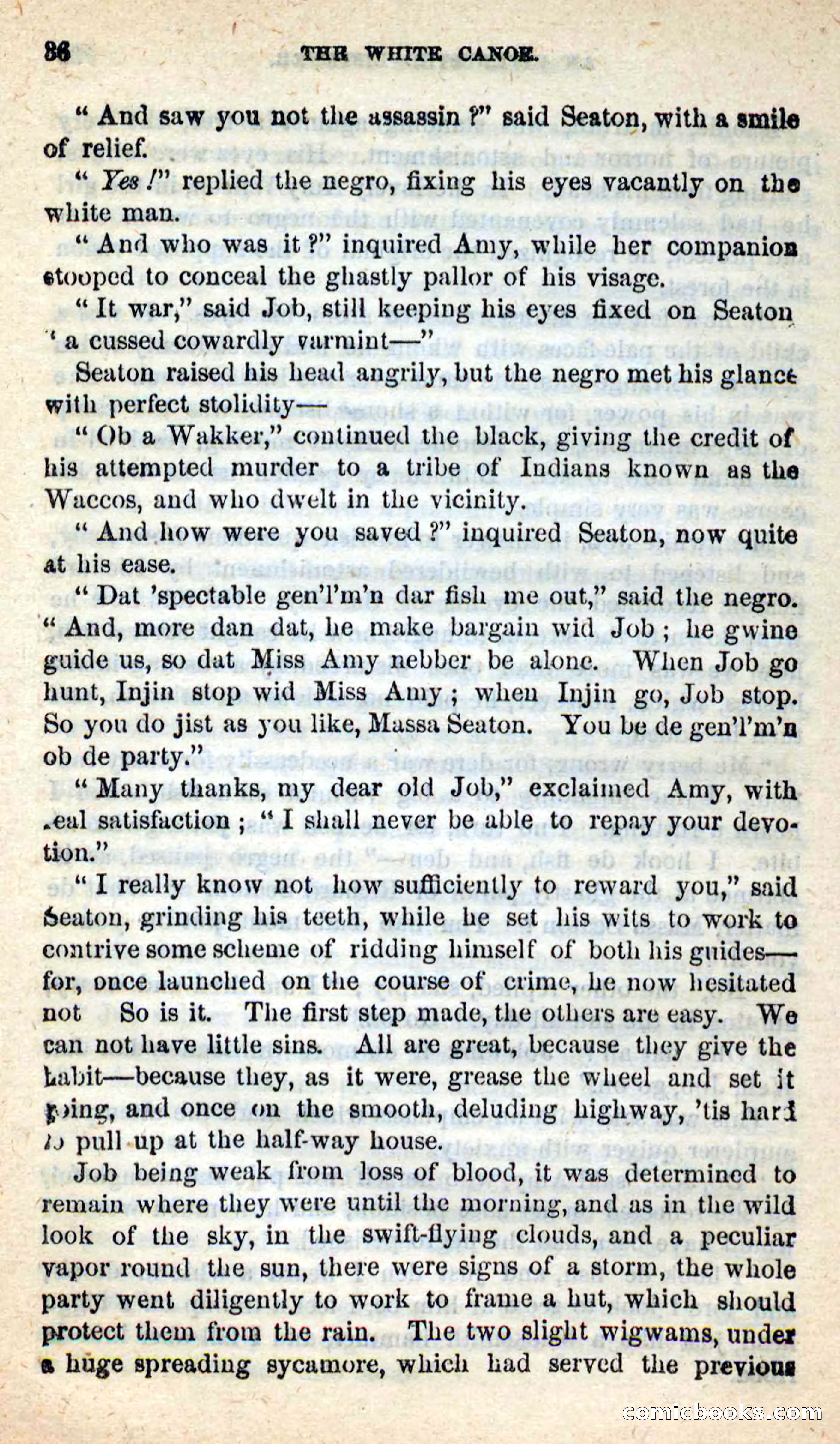 The White Canoe — page 32 of 100