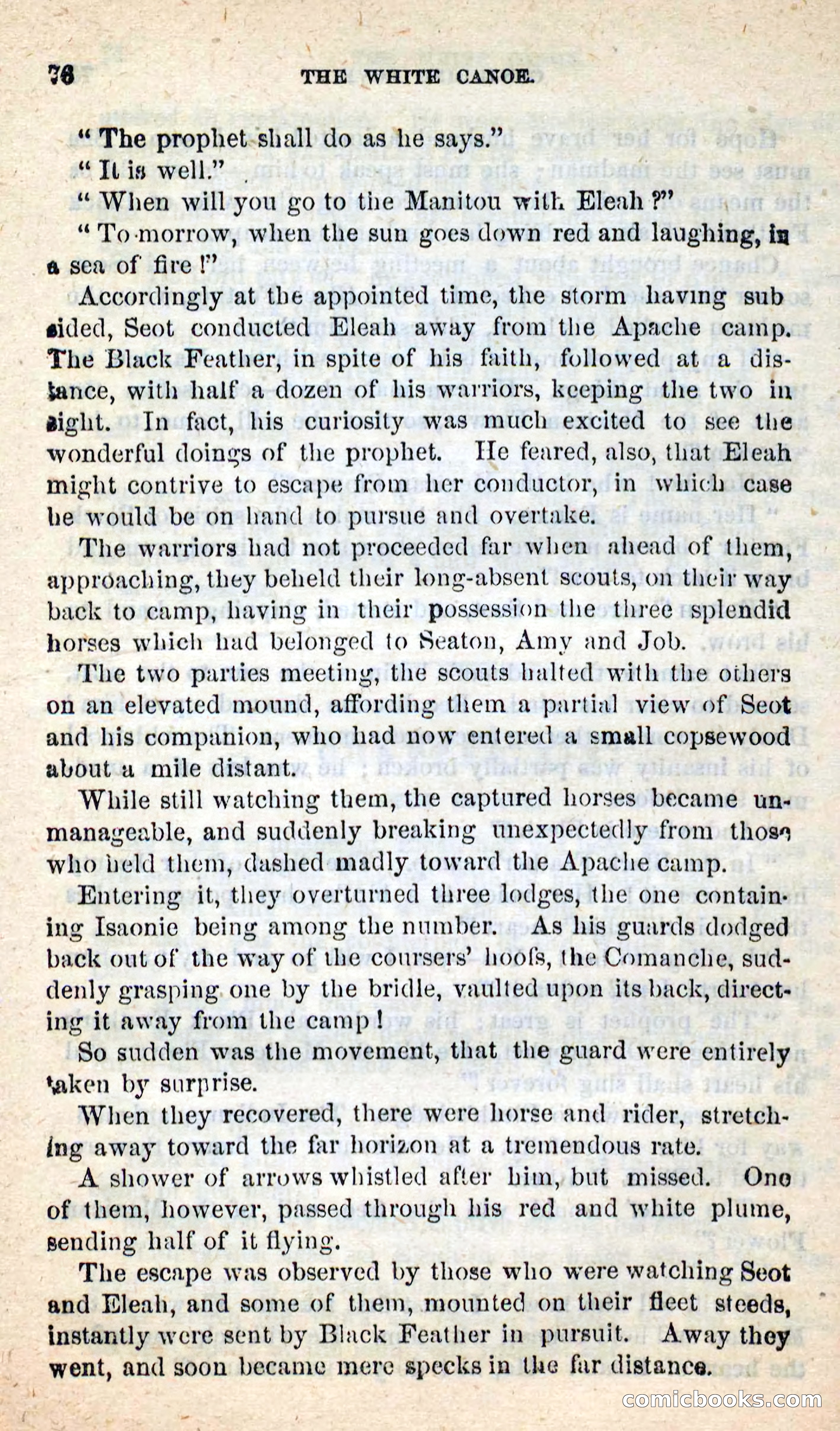 The White Canoe — page 72 of 100