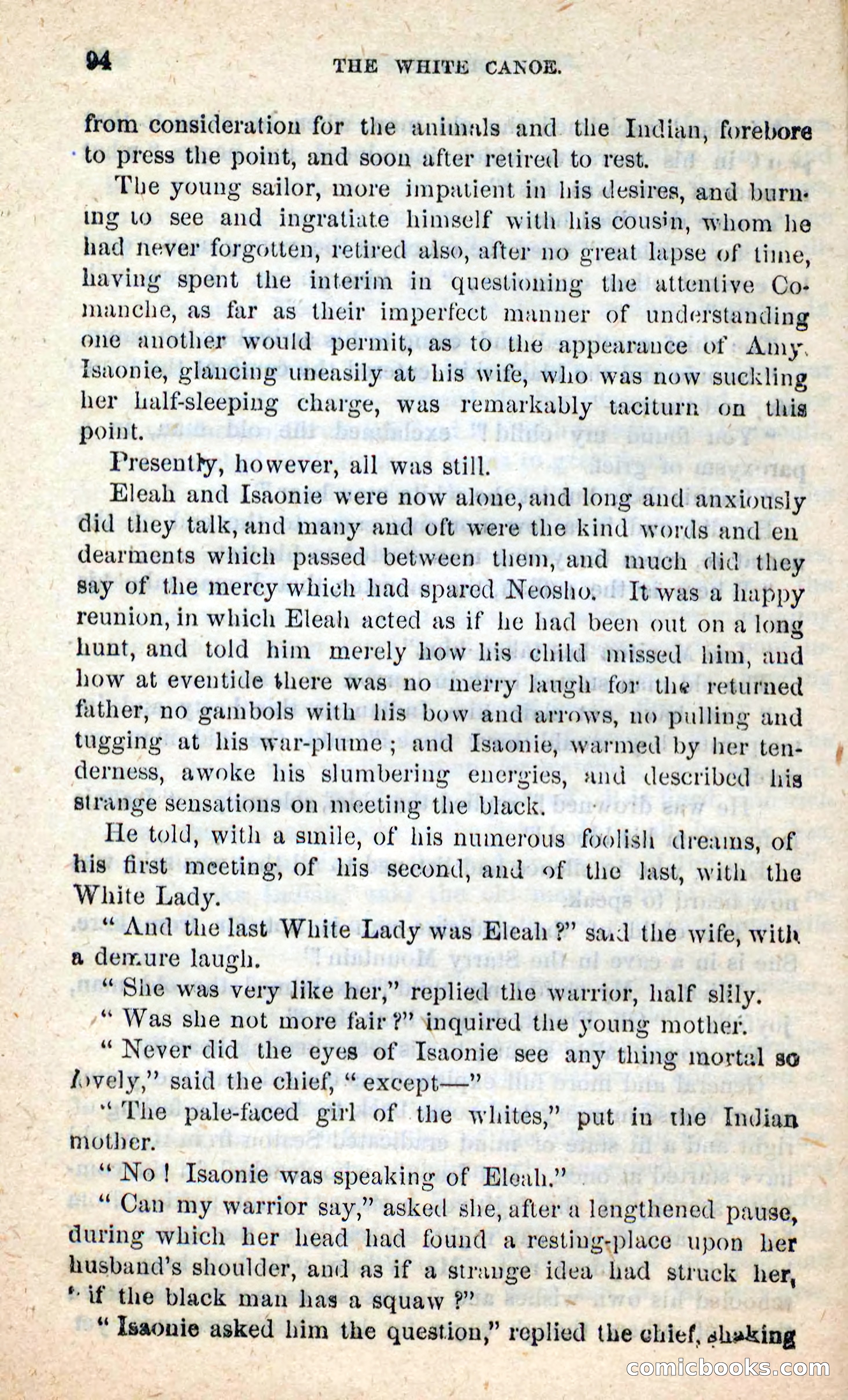The White Canoe — page 90 of 100
