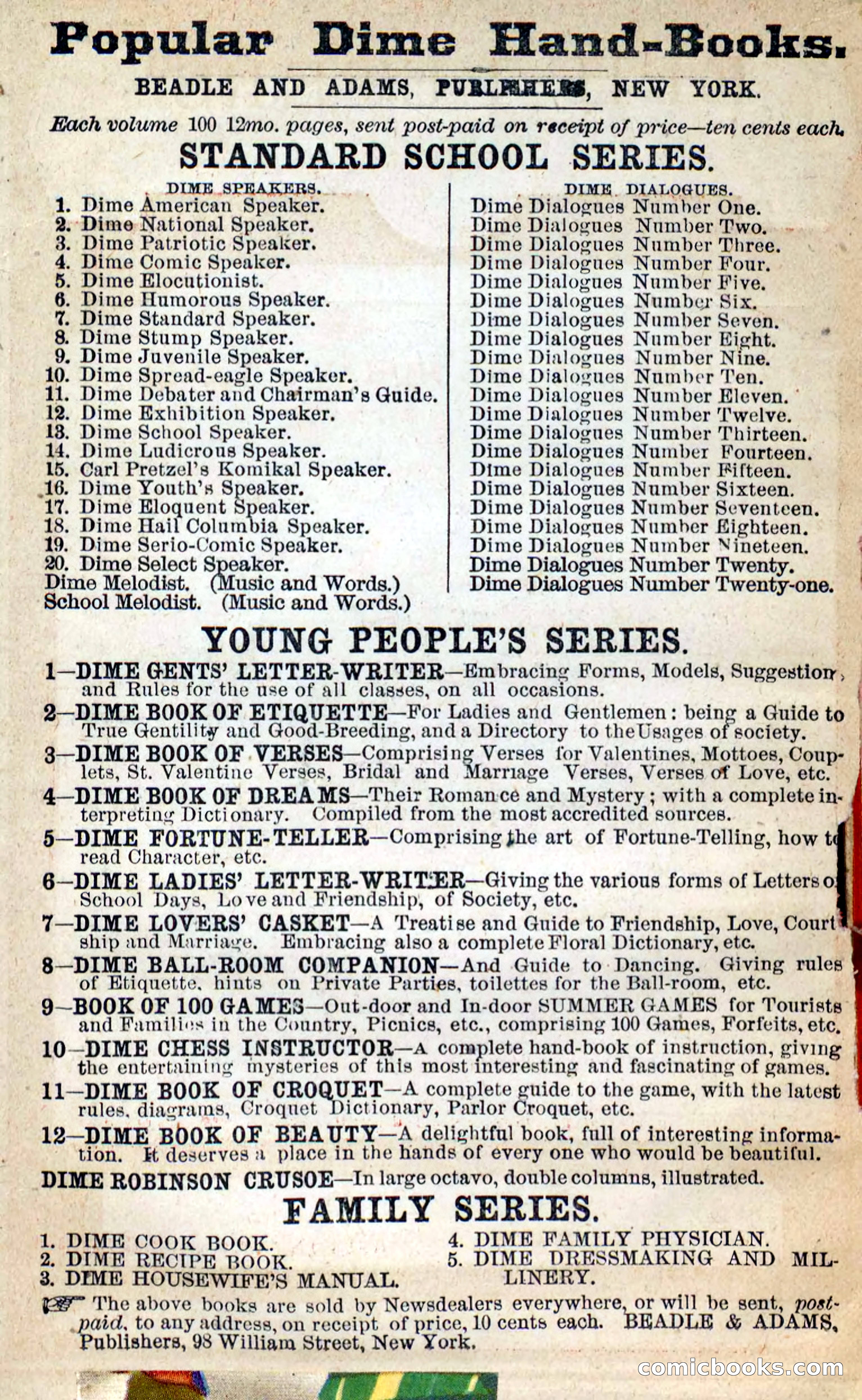 Beadle's New Dime Novels: Eph Peters — page 2 of 100