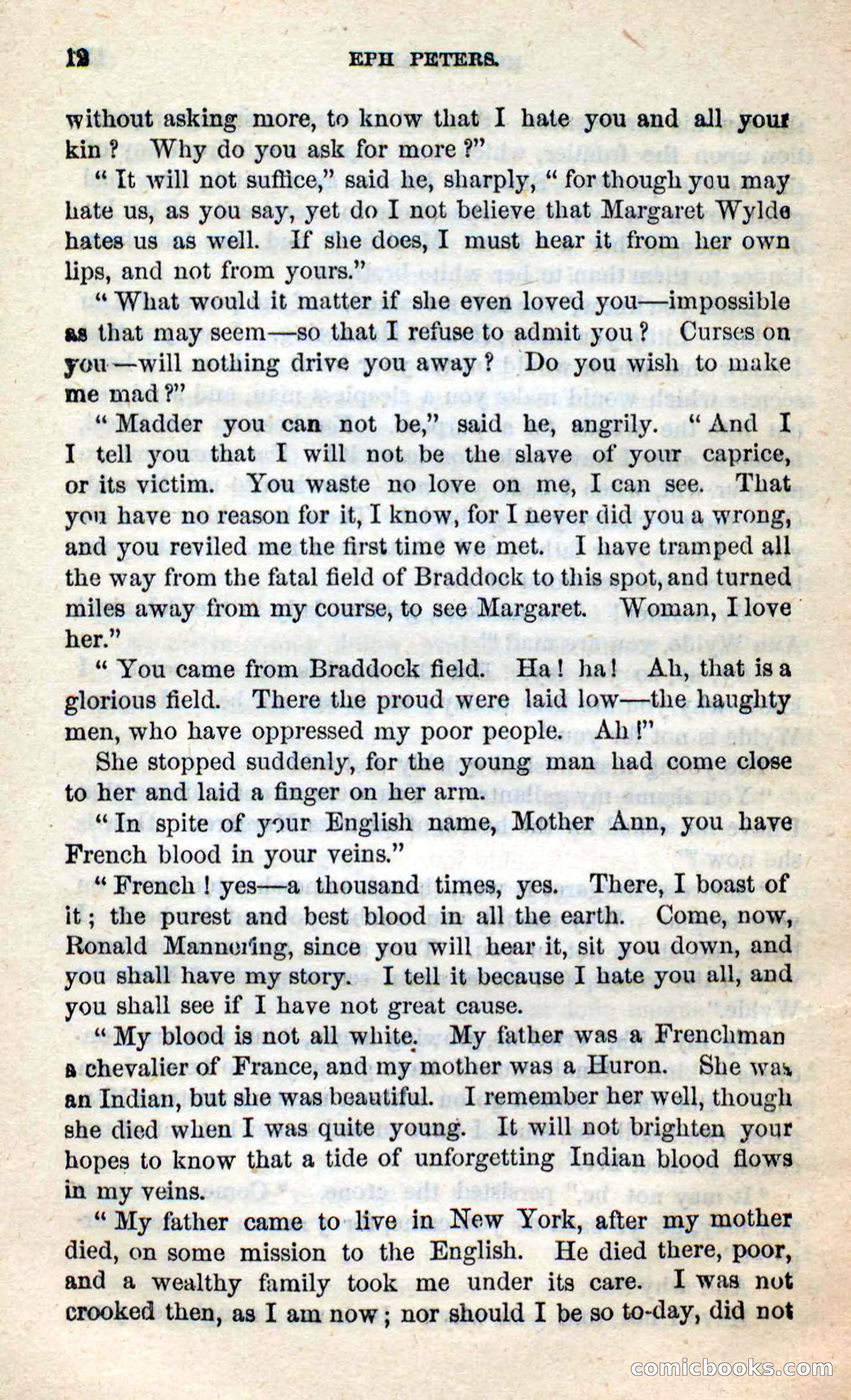 Beadle's New Dime Novels: Eph Peters — page 8 of 100