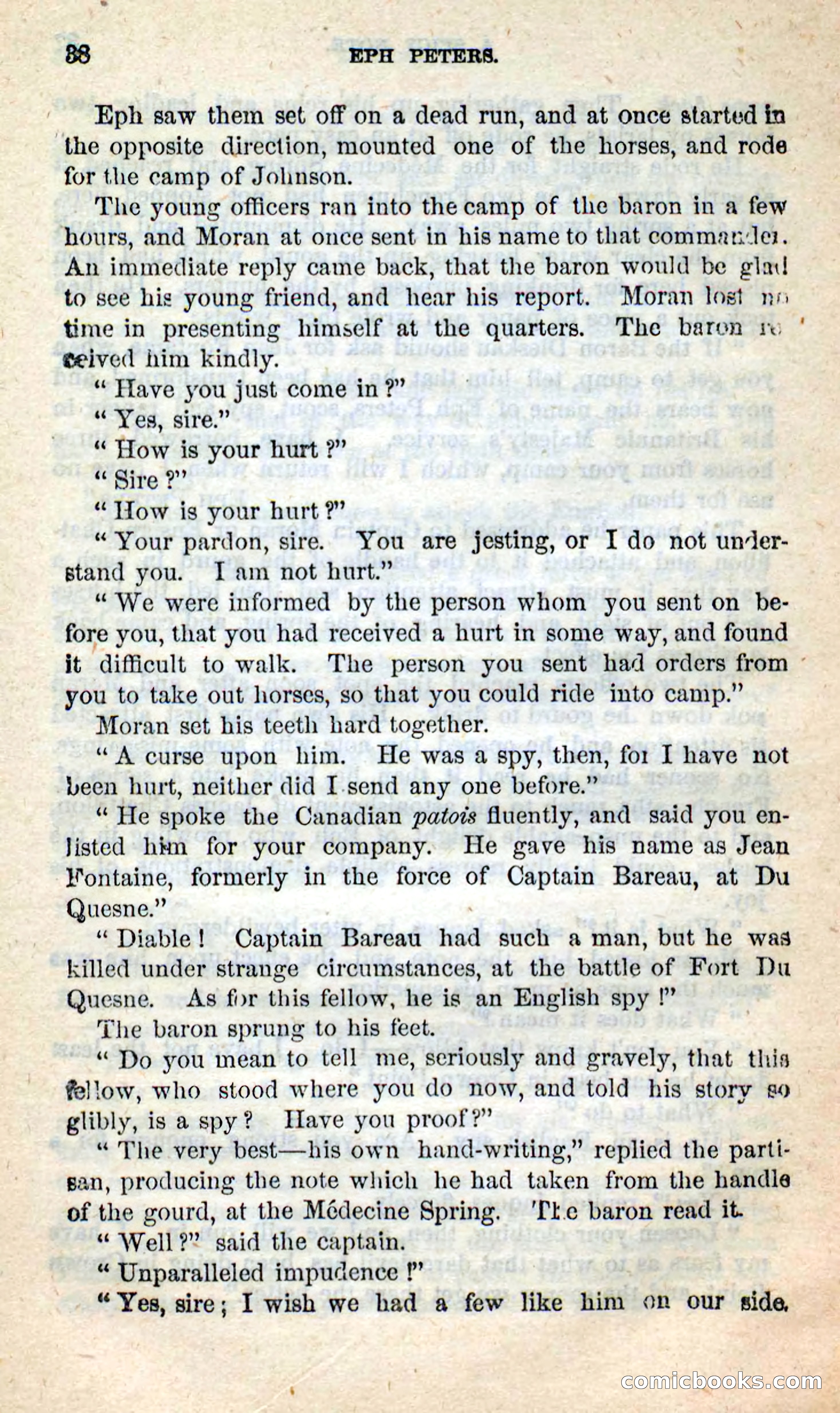 Beadle's New Dime Novels: Eph Peters — page 34 of 100