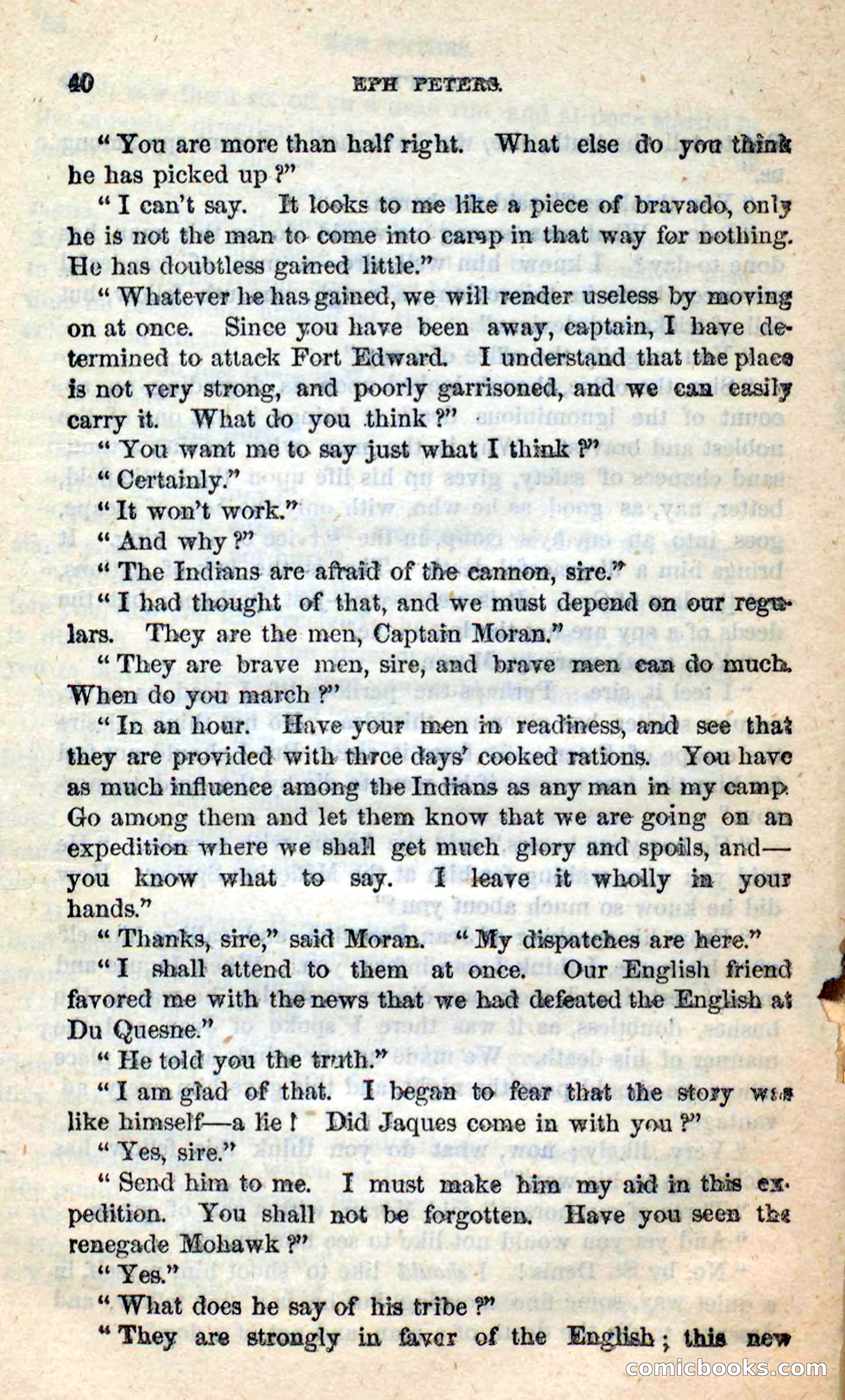 Beadle's New Dime Novels: Eph Peters — page 36 of 100
