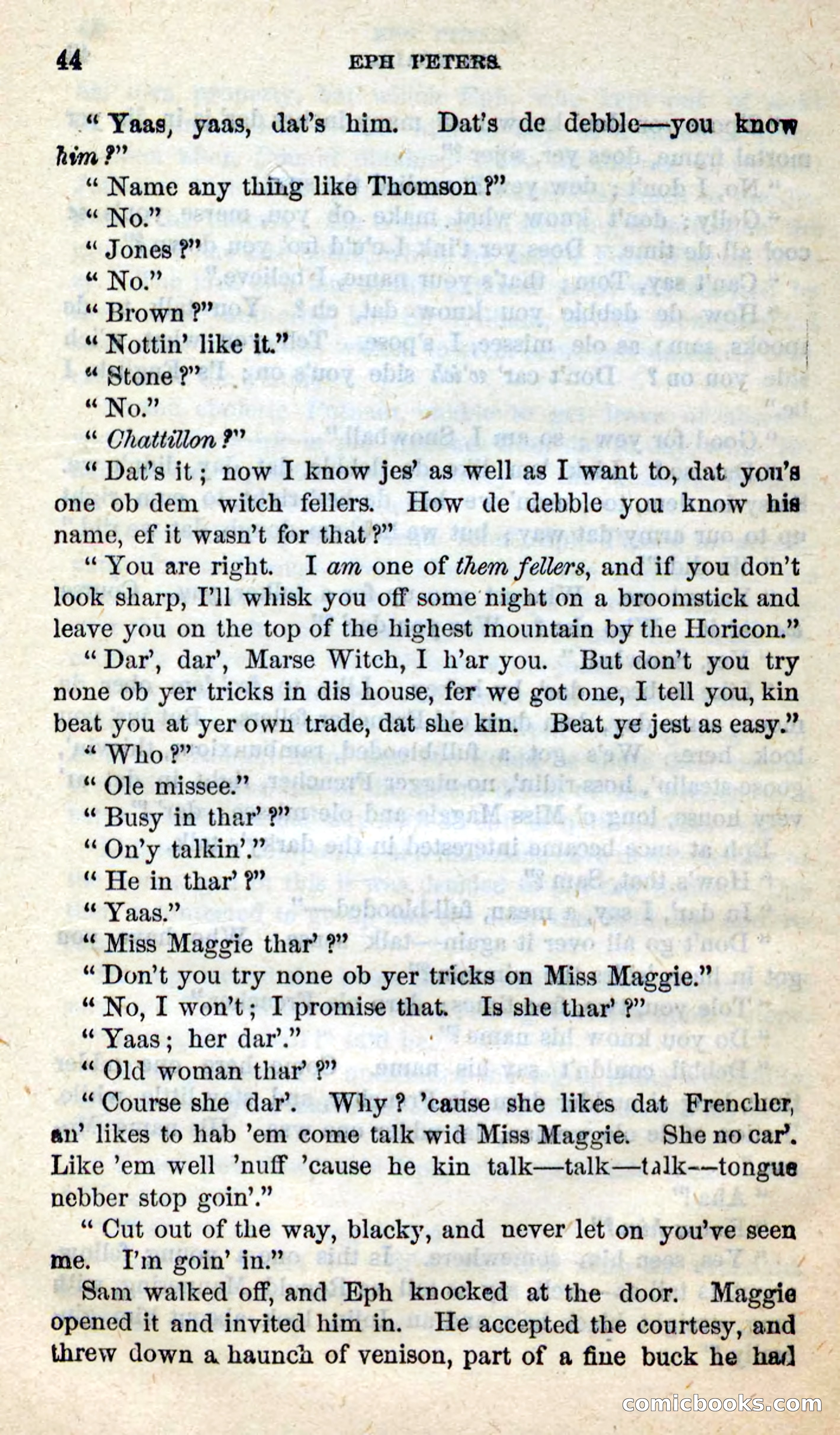 Beadle's New Dime Novels: Eph Peters — page 40 of 100