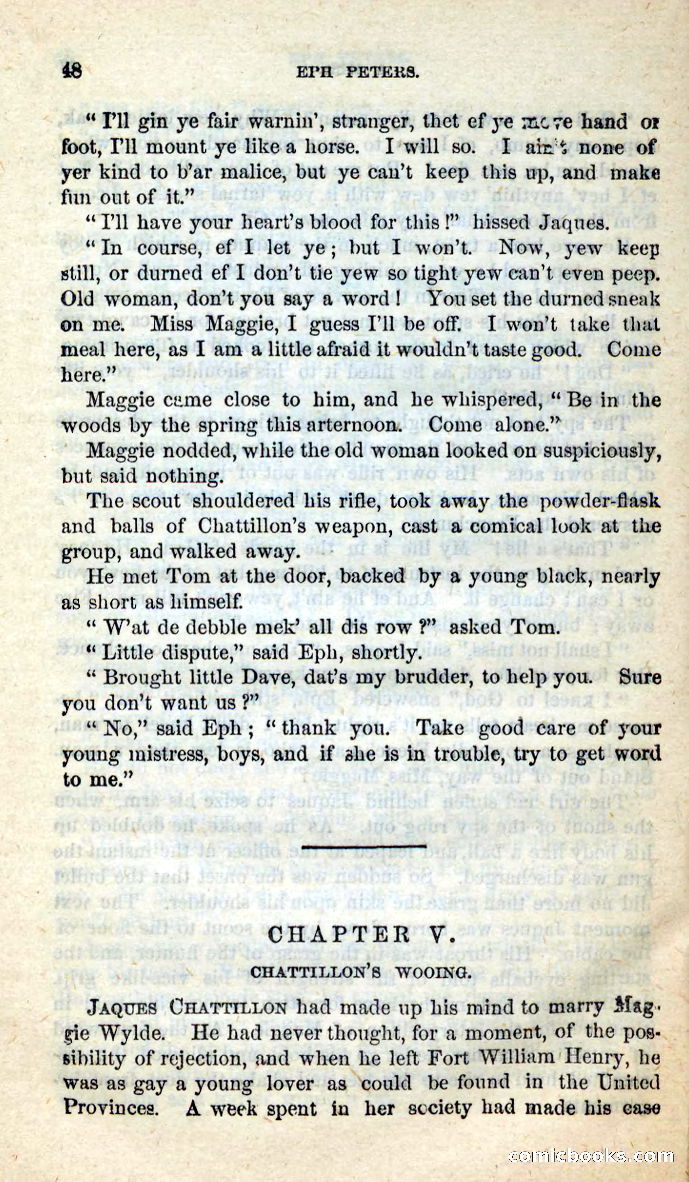 Beadle's New Dime Novels: Eph Peters — page 44 of 100