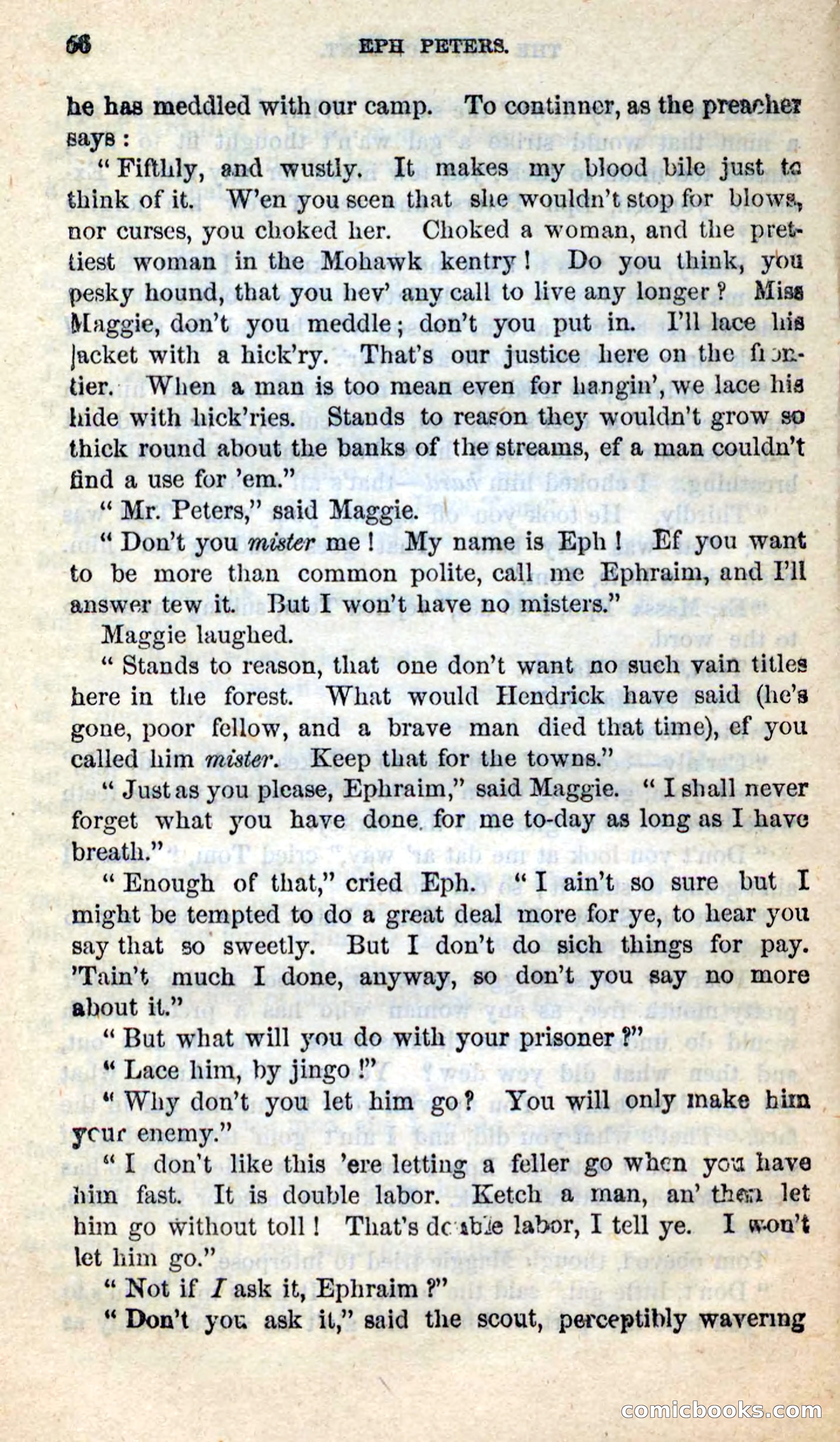 Beadle's New Dime Novels: Eph Peters — page 52 of 100