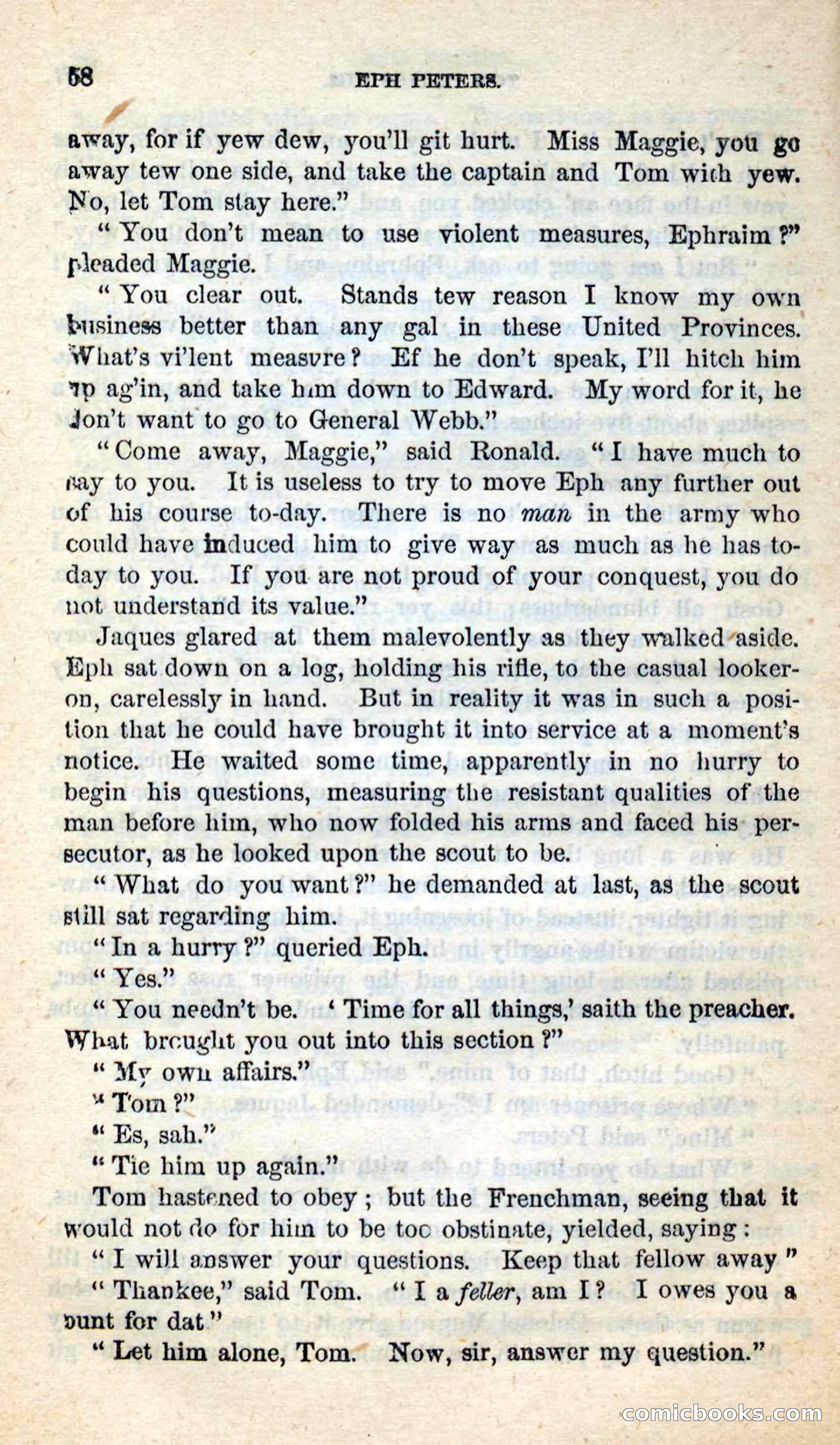 Beadle's New Dime Novels: Eph Peters — page 54 of 100