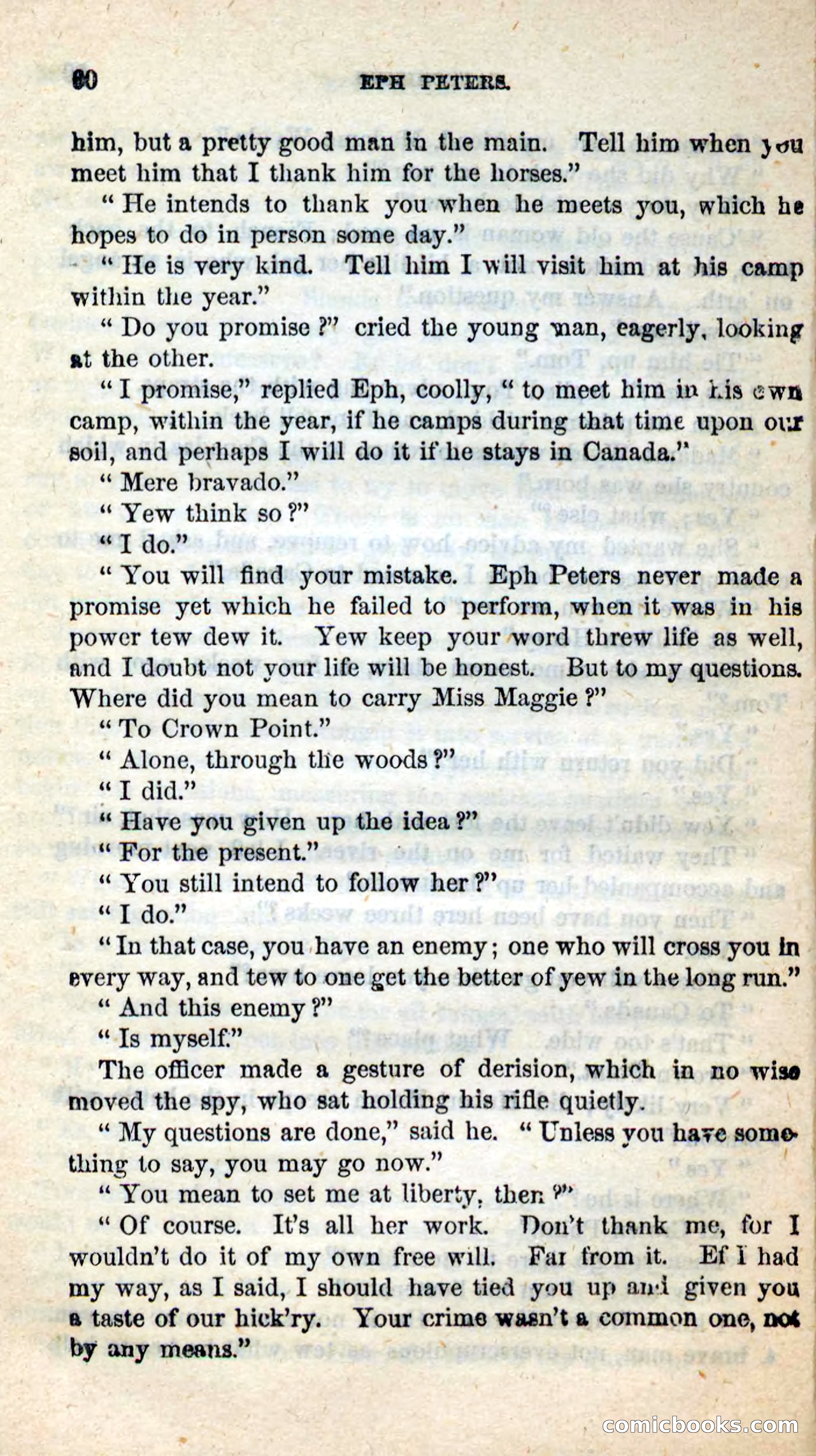 Beadle's New Dime Novels: Eph Peters — page 56 of 100