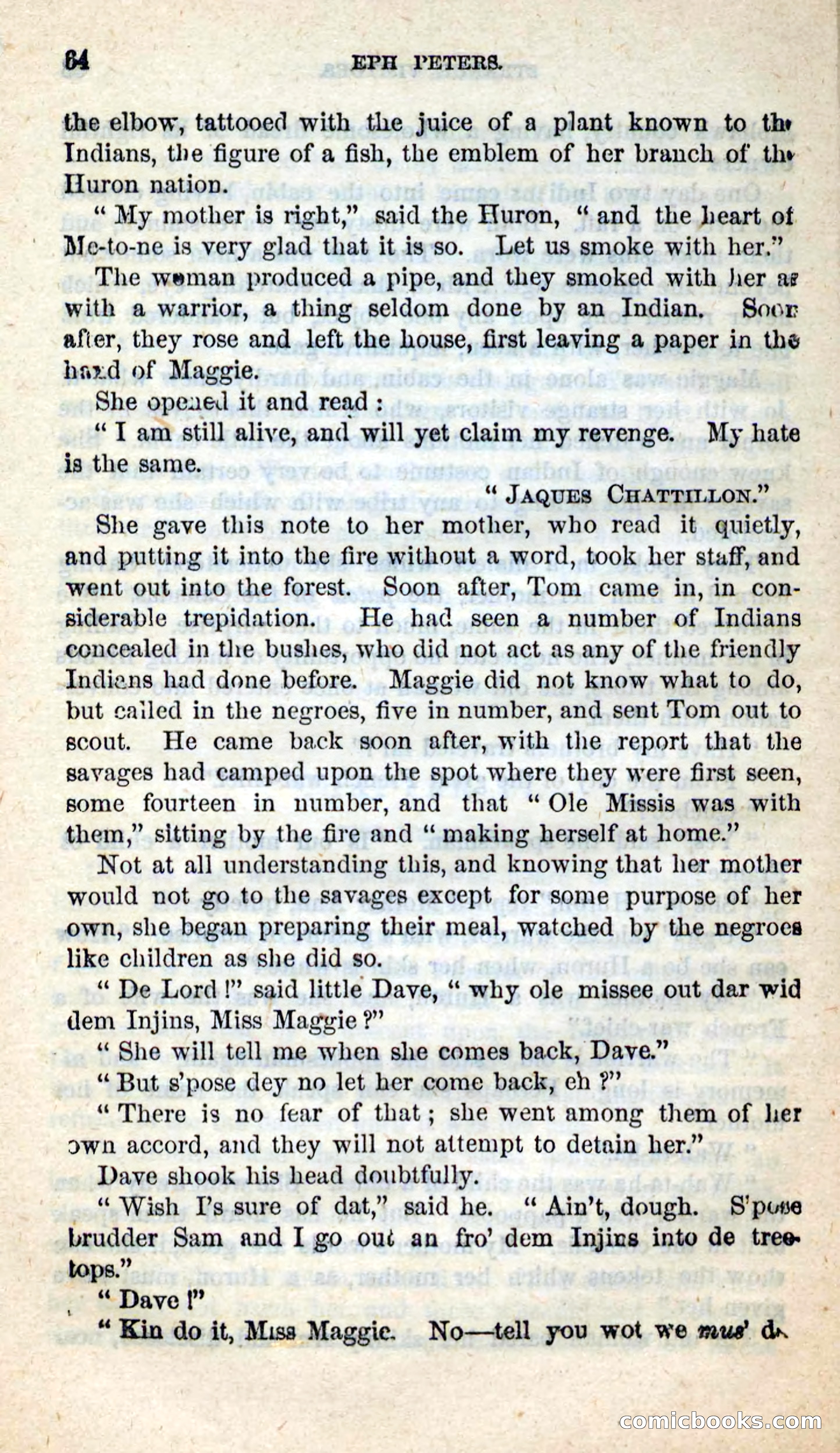 Beadle's New Dime Novels: Eph Peters — page 60 of 100