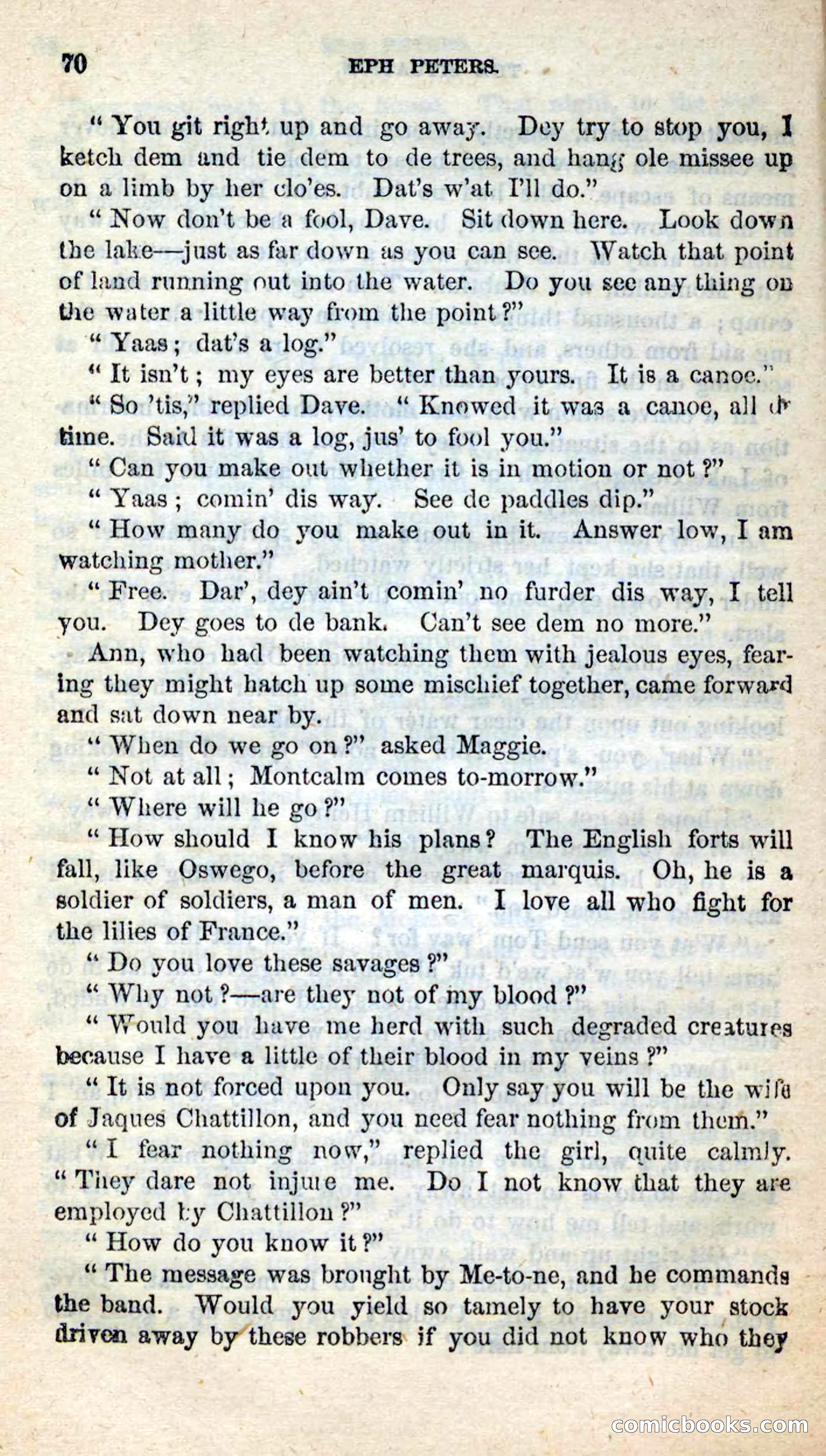 Beadle's New Dime Novels: Eph Peters — page 66 of 100