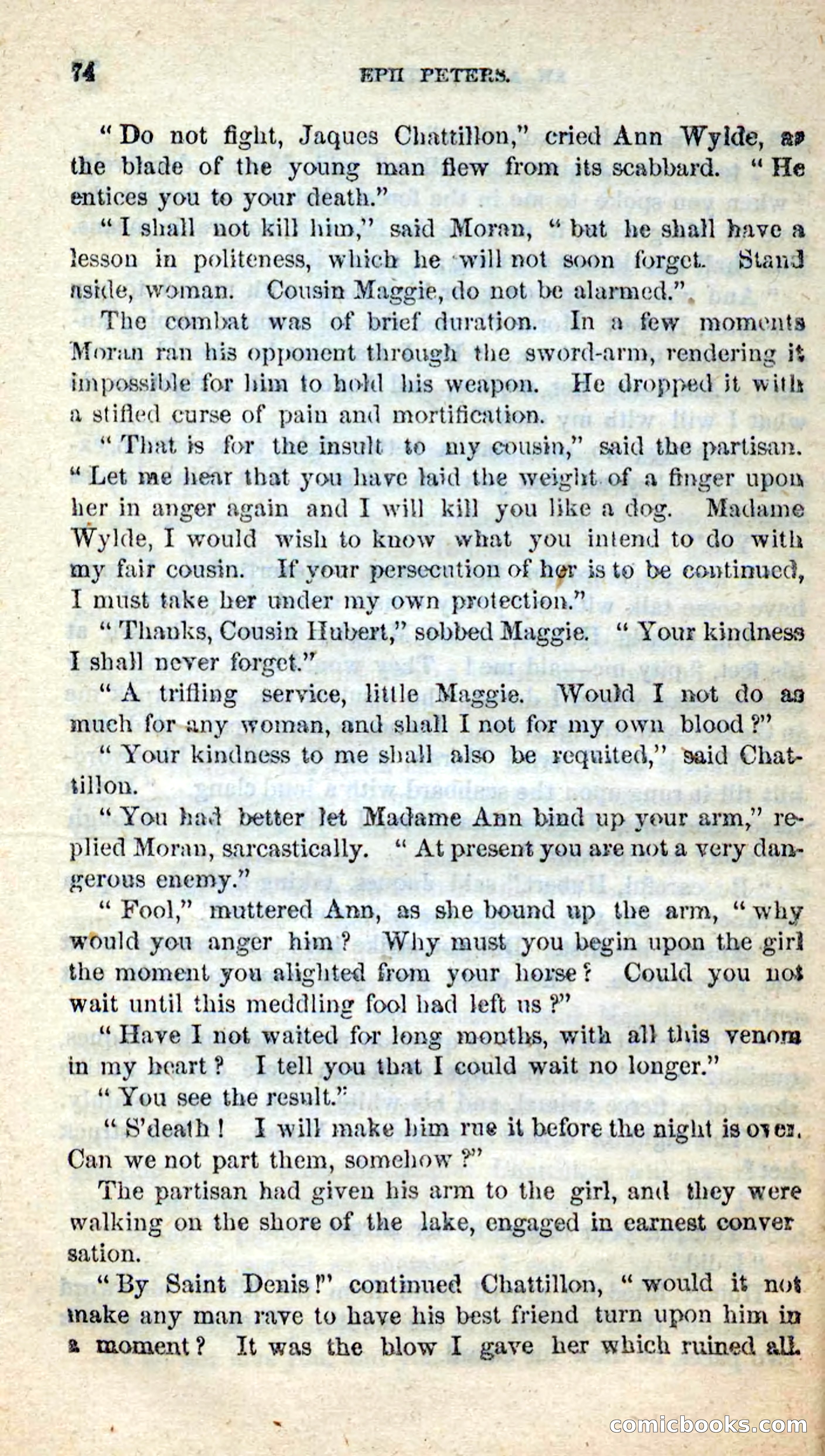 Beadle's New Dime Novels: Eph Peters — page 70 of 100
