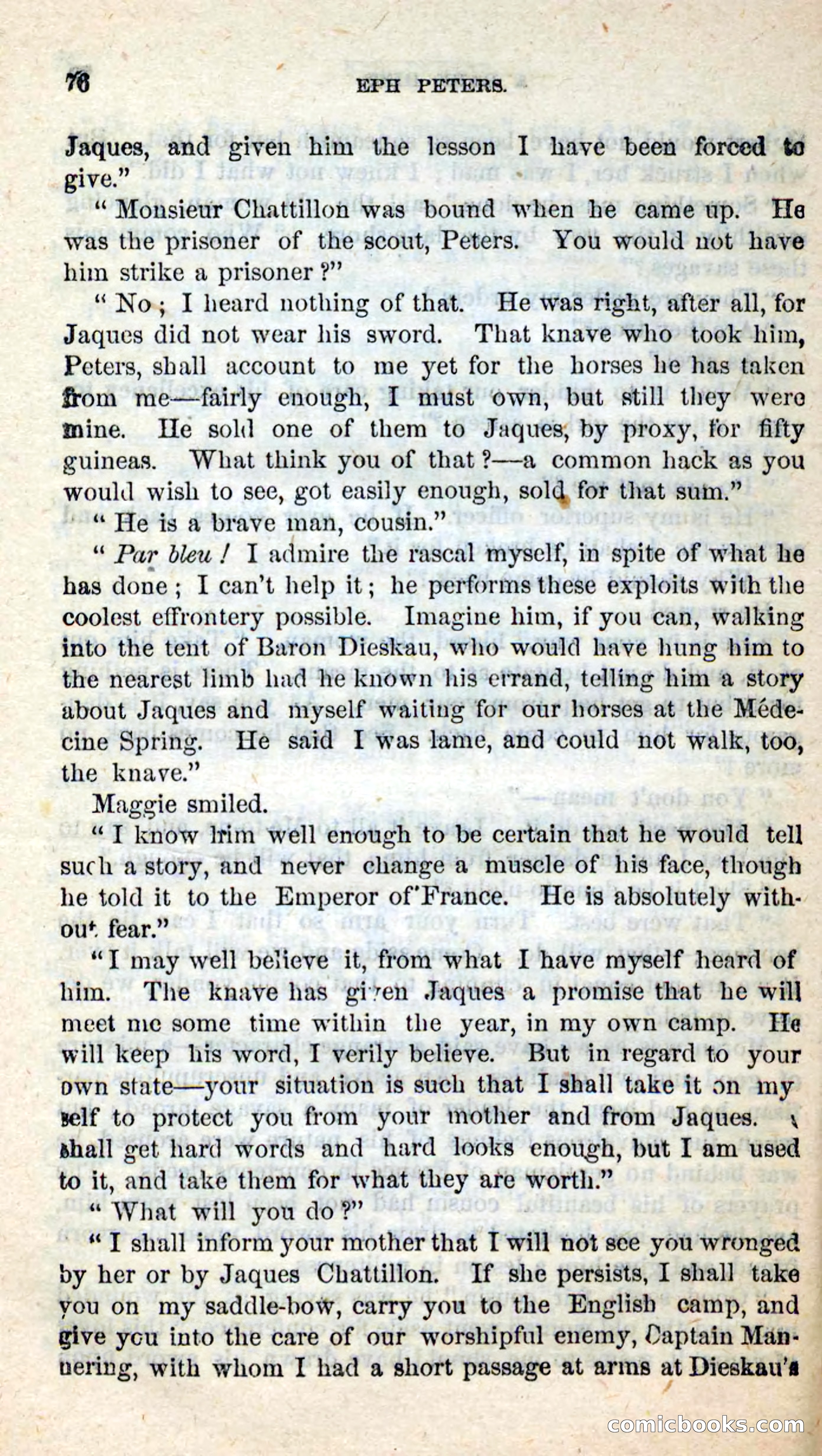 Beadle's New Dime Novels: Eph Peters — page 72 of 100