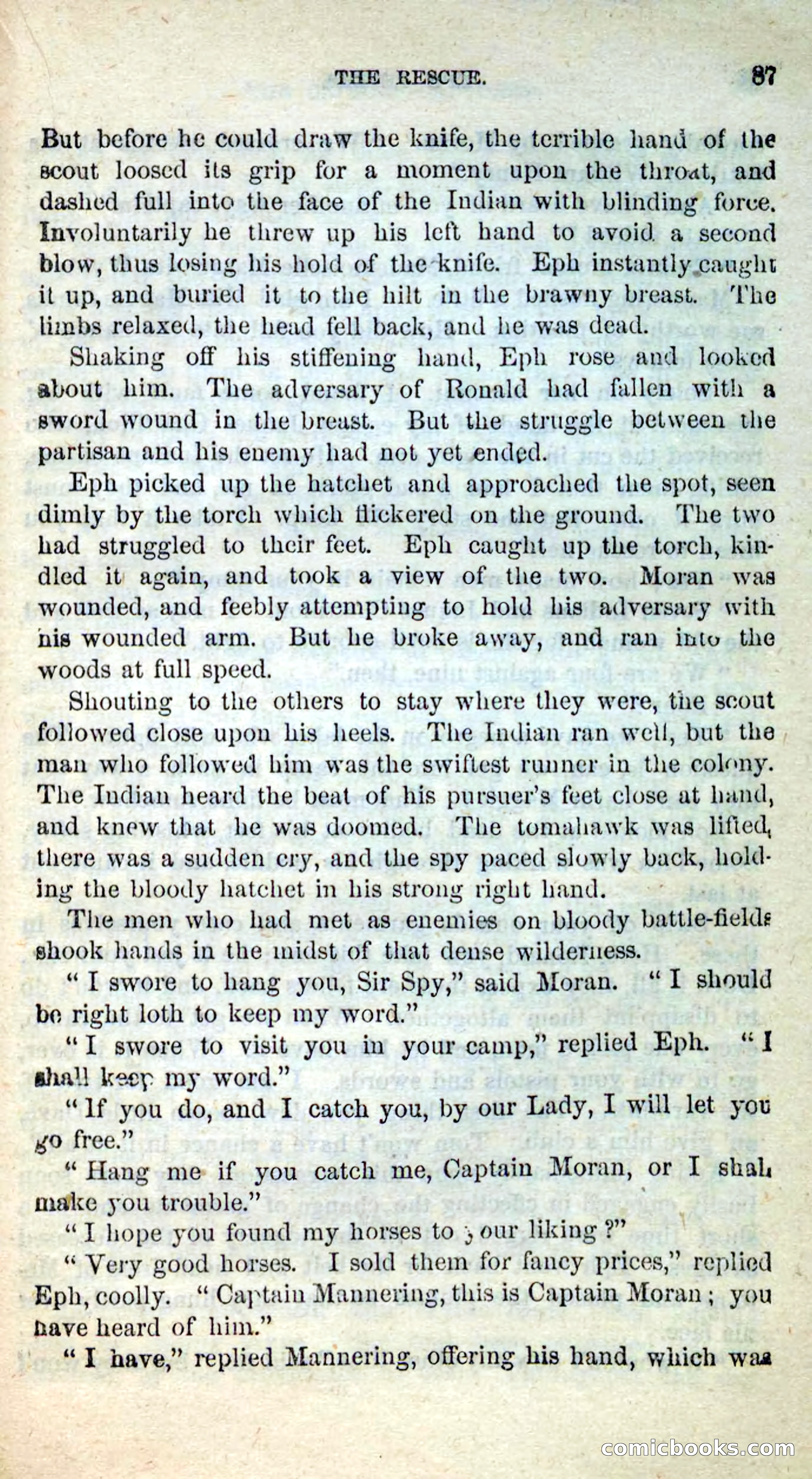 Beadle's New Dime Novels: Eph Peters — page 83 of 100