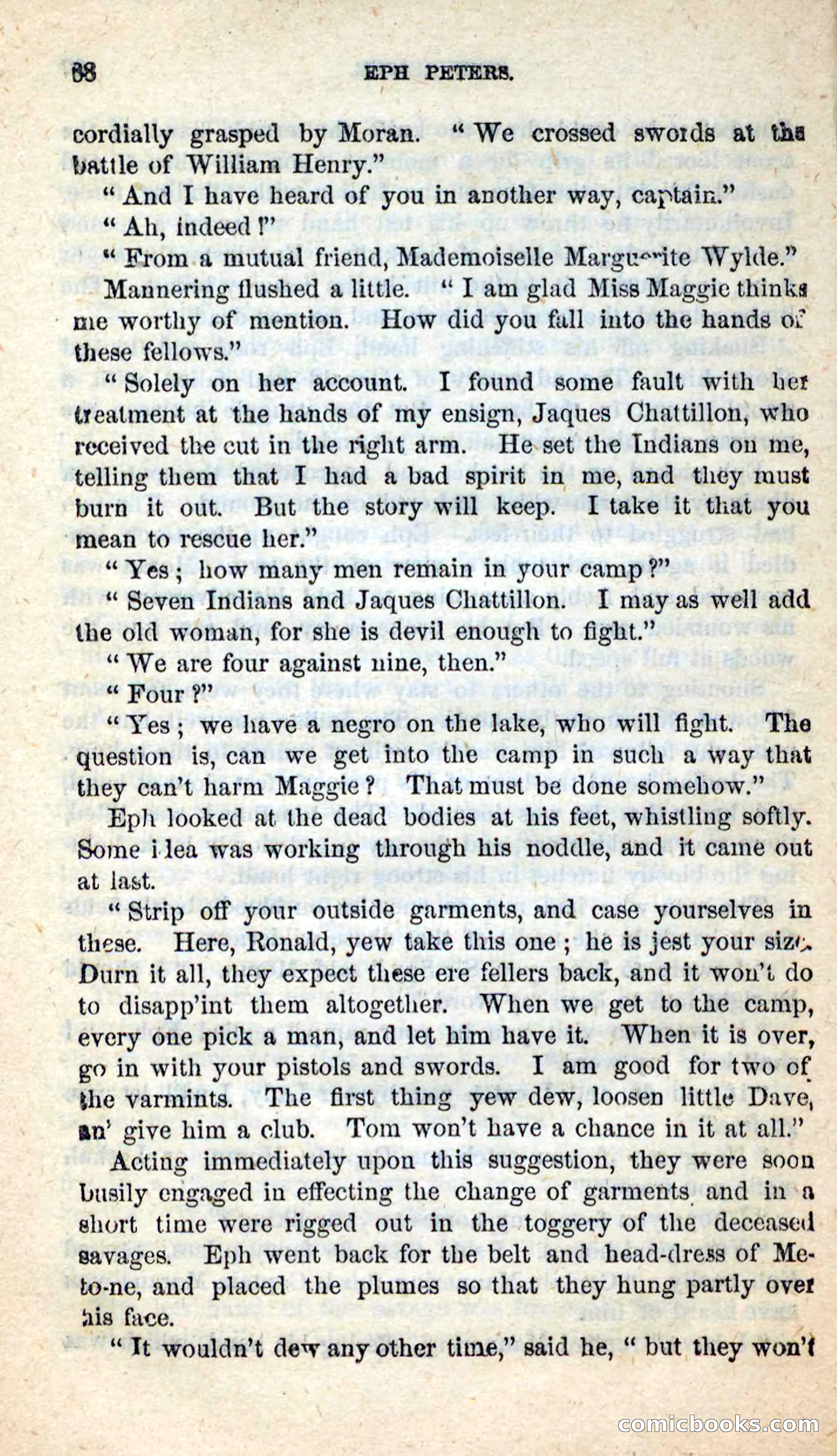 Beadle's New Dime Novels: Eph Peters — page 84 of 100