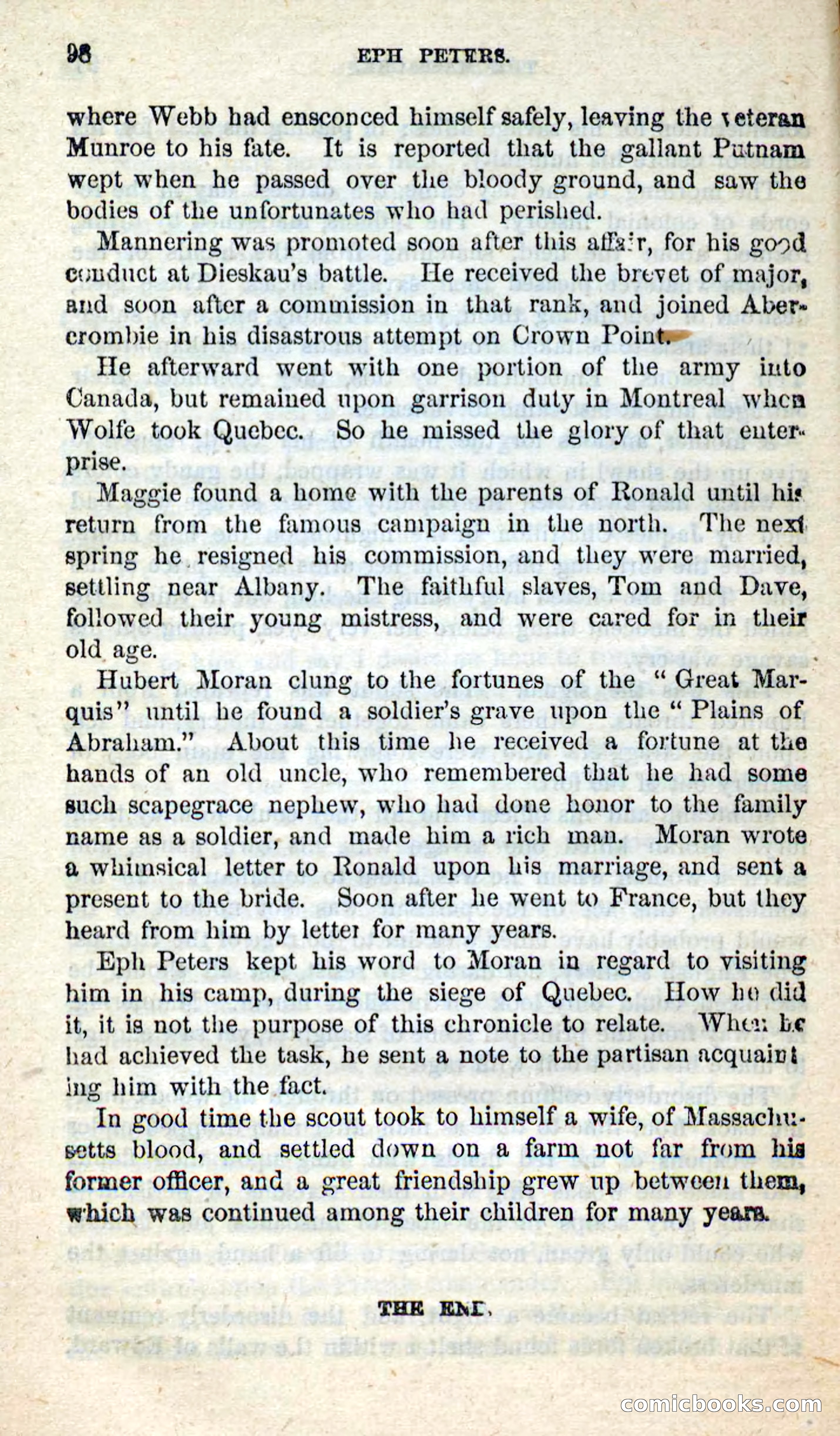 Beadle's New Dime Novels: Eph Peters — page 94 of 100