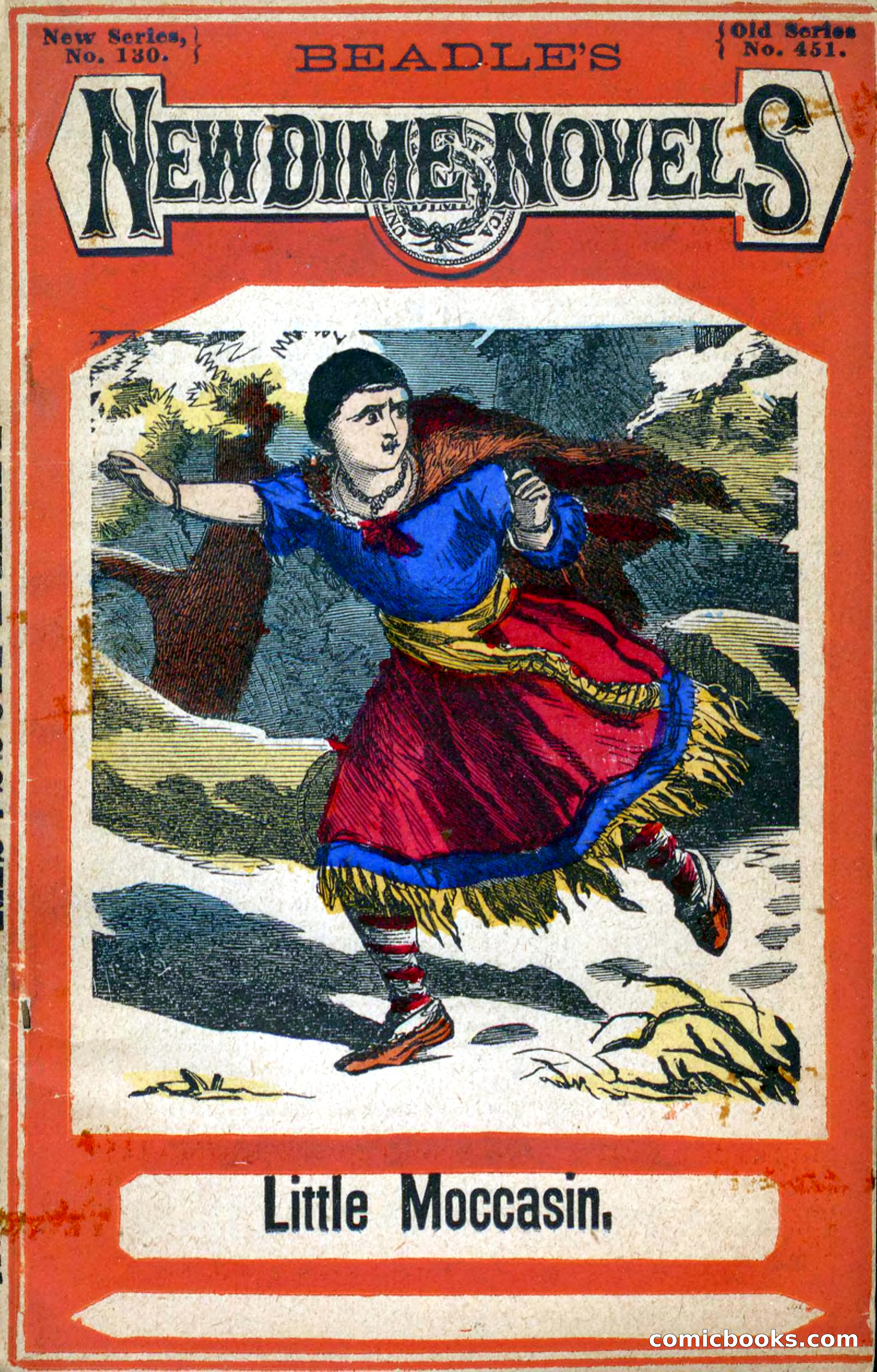 Beadle's New Dime Novels: Little Moccasin
