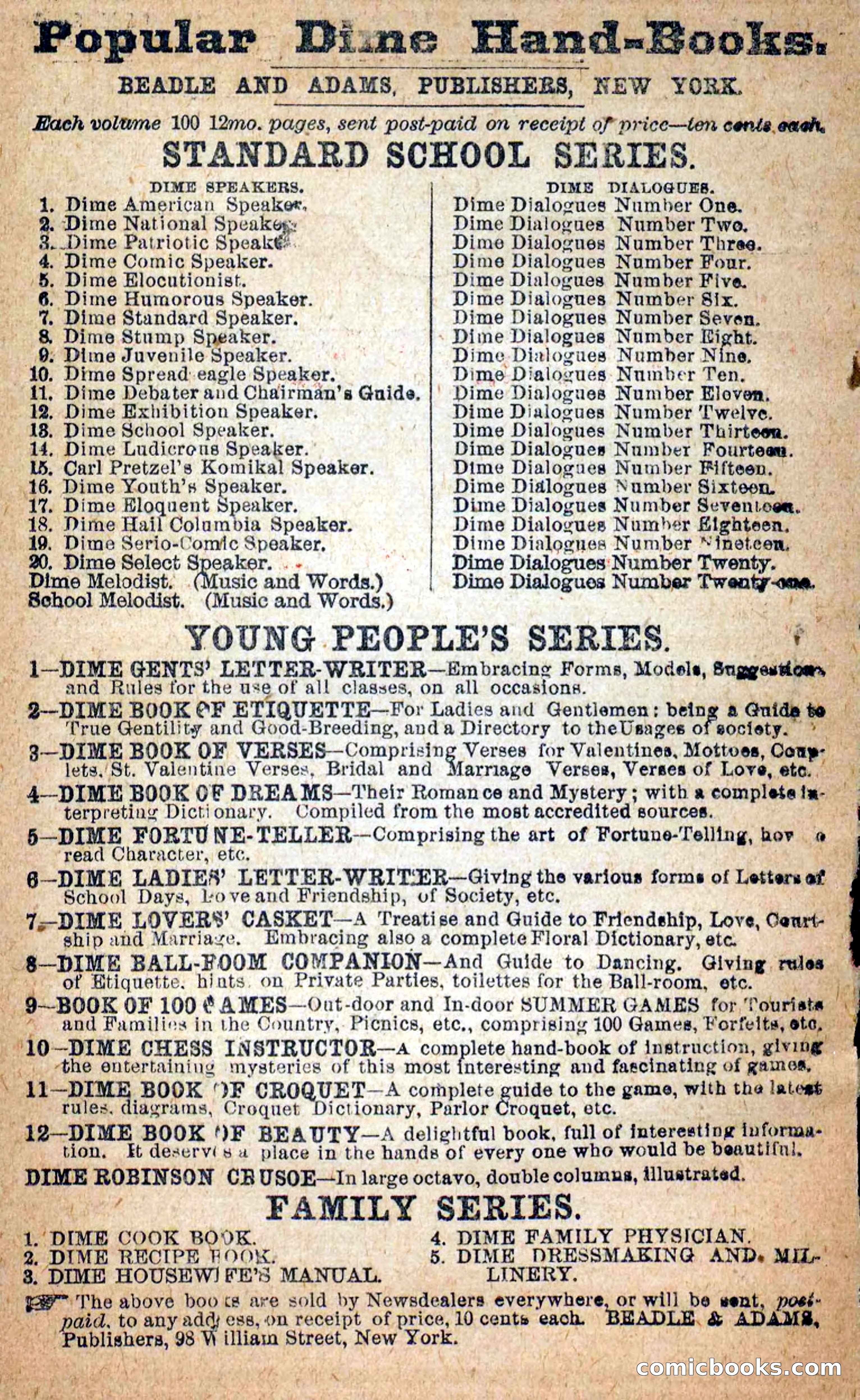 Beadle's New Dime Novels: Little Moccasin — page 2 of 101