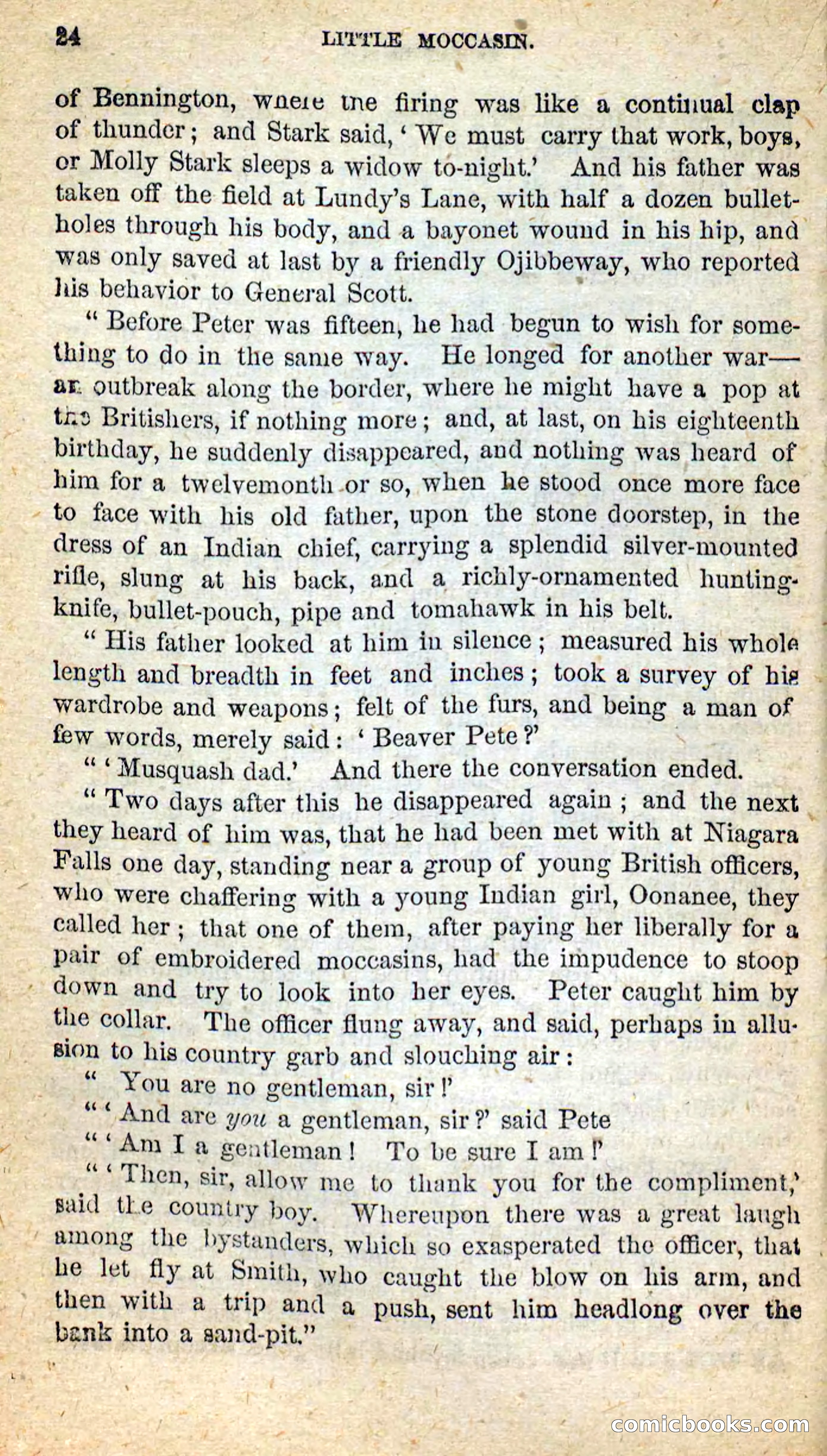 Beadle's New Dime Novels: Little Moccasin — page 20 of 101